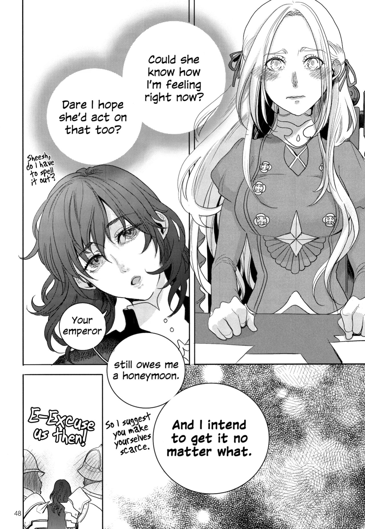 (Kokuin no Hokori 9) [Zero Dollars Junk (Masaki Kazuyoshi)] IPU - Invisible Pink Unicorn (Fire Emblem: Three Houses) [English]