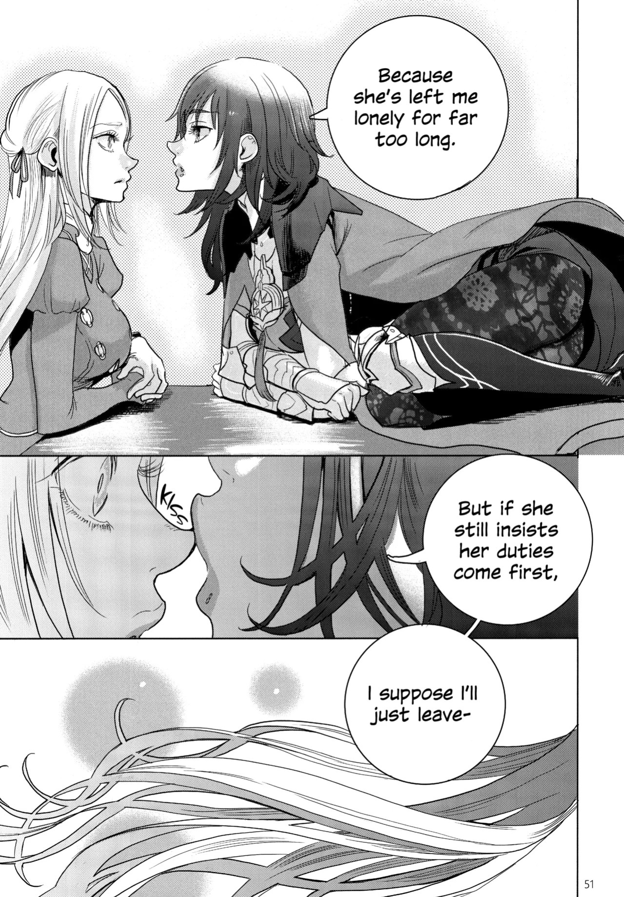 (Kokuin no Hokori 9) [Zero Dollars Junk (Masaki Kazuyoshi)] IPU - Invisible Pink Unicorn (Fire Emblem: Three Houses) [English]