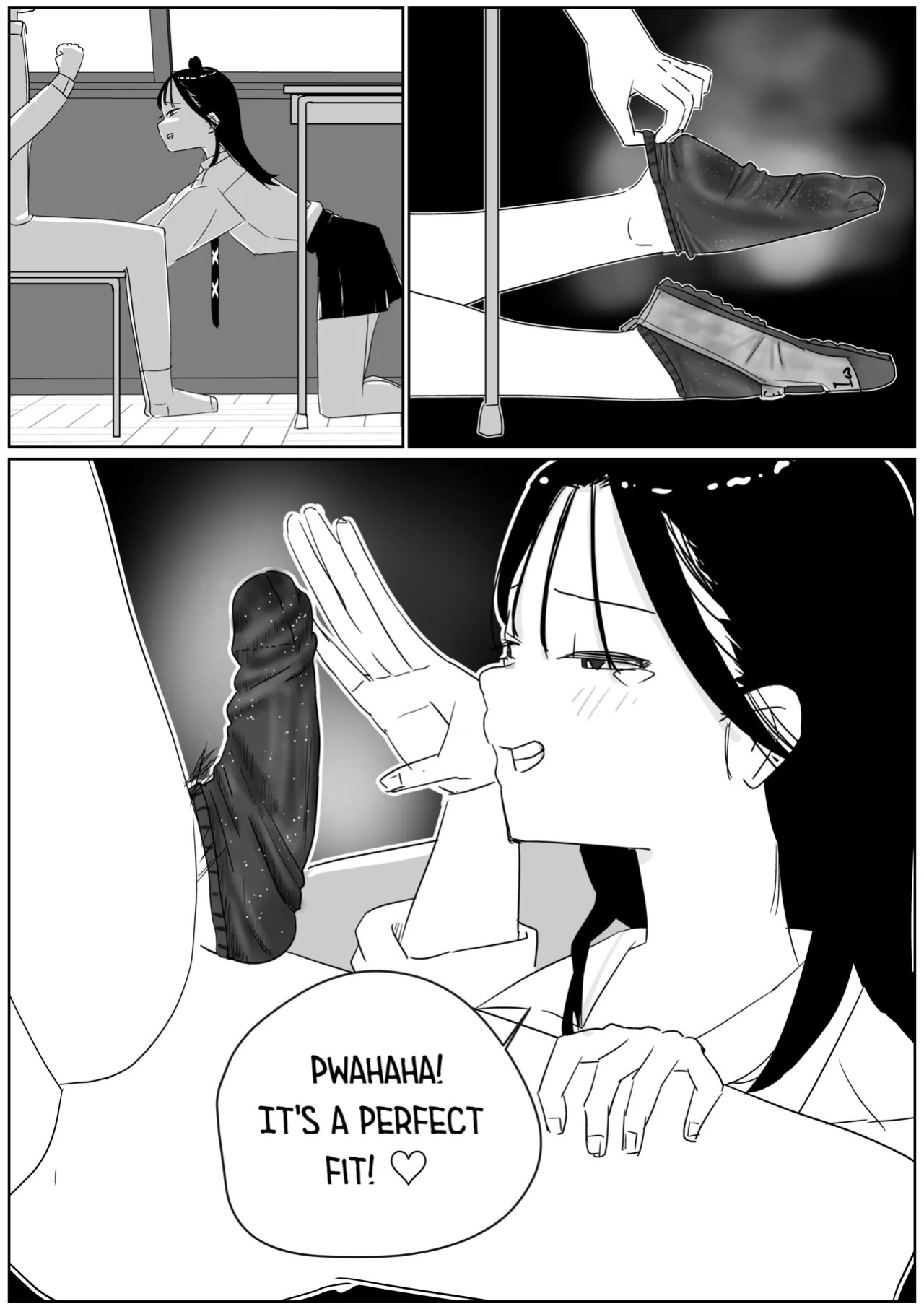 [Sockshop / ヤバい靴下屋さん] Forced to Buy Classmate's Stinky Socks