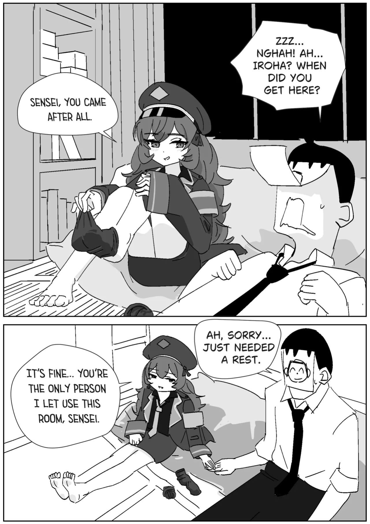 [Sockshop / ヤバい靴下屋さん] Iroha’s Reward Socks Handjob