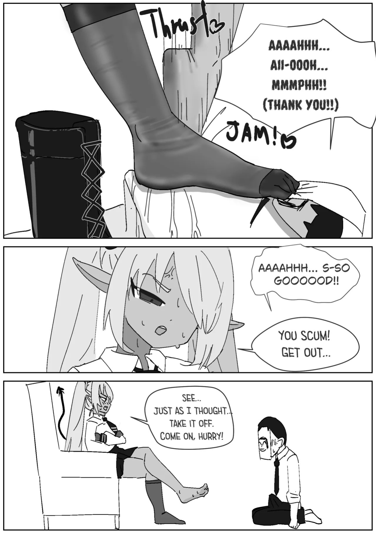 [Sockshop / ヤバい靴下屋さん] Iori – Stinky Feet Training for Maso Sensei