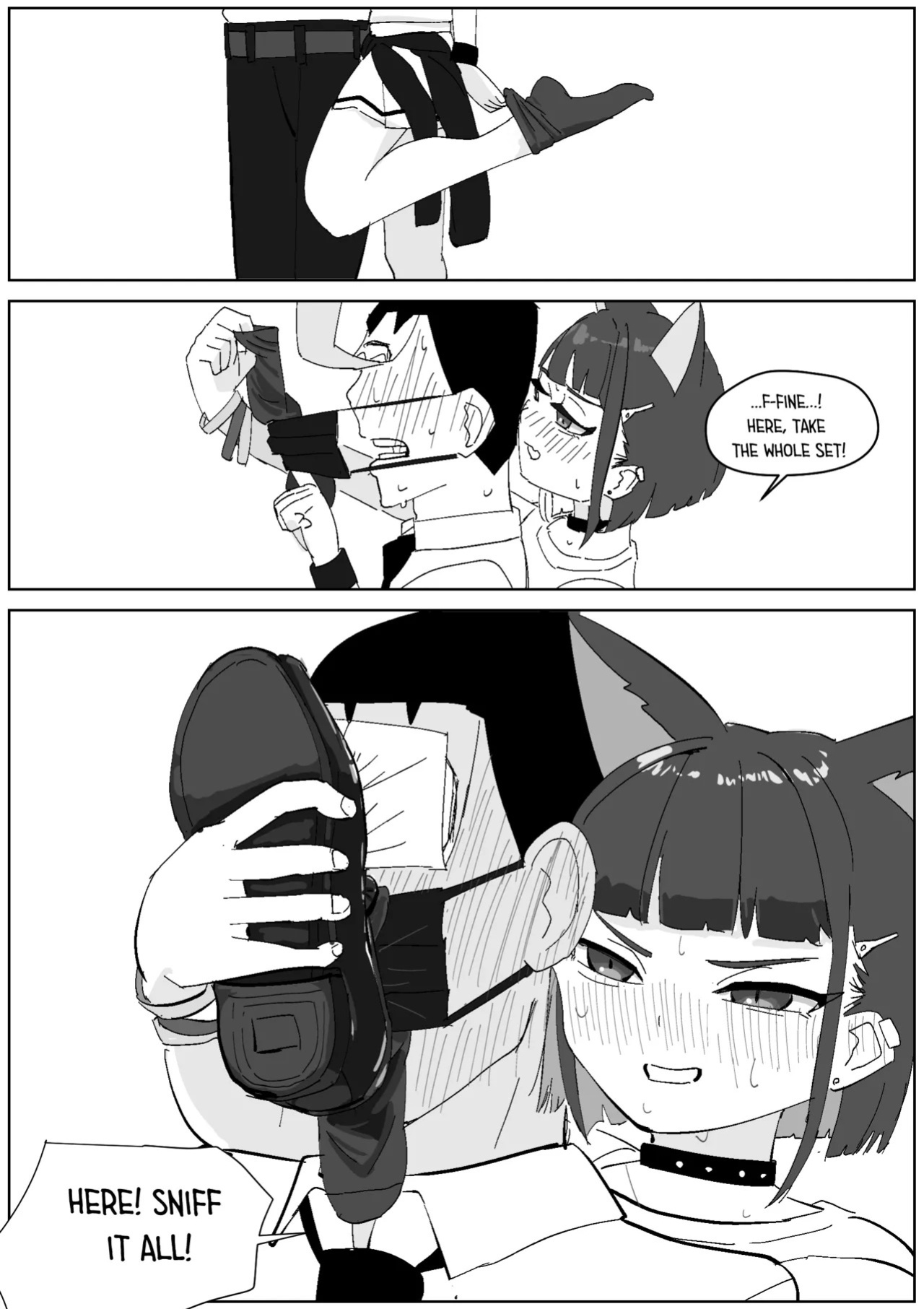 [Sockshop / ヤバい靴下屋さん] Kazusa’s Post-Practice Stinky Foot Tease