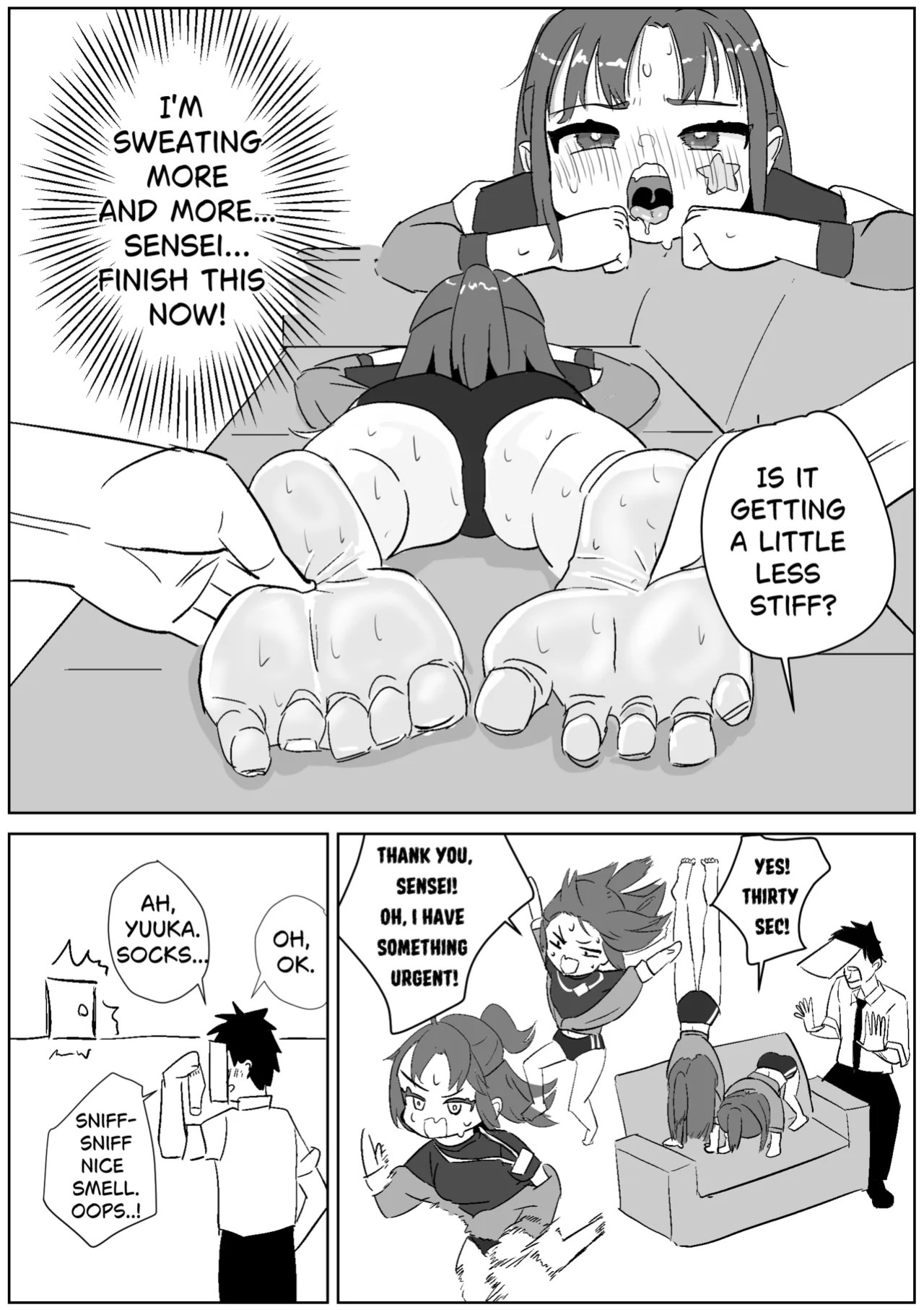 [Sockshop / ヤバい靴下屋さん] Foot Massage for (Sportswear) Yuuka