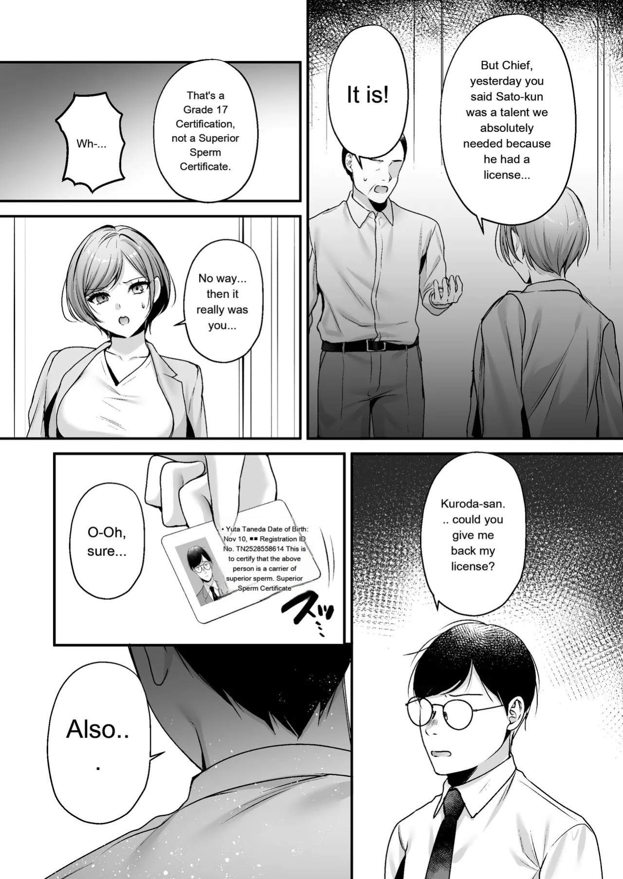 [Minamihamaya (Minamihama Yoriko)] Tanetsuke License ~Onna Joushi Wakarase Hen~ | Breeding License: Teaching My Female Boss a Lesson Edition [English] [MTL]