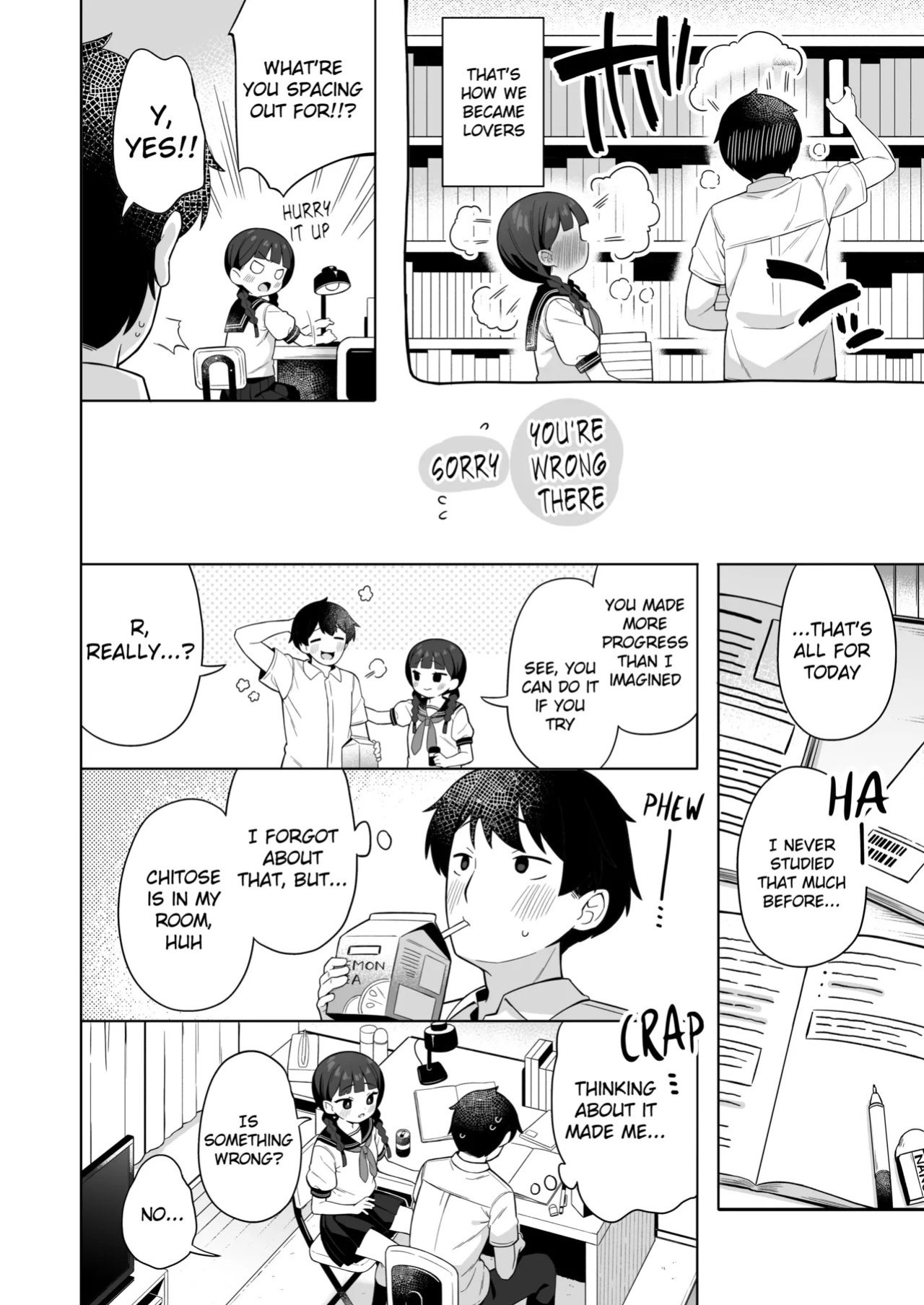 [Mukuton Kyouju to Soratobu Potato. (Gyuuhimochi)] Chinmai Iinchou wa Ore ni dake Himitsu o Misete Kureru [English] [Digital]