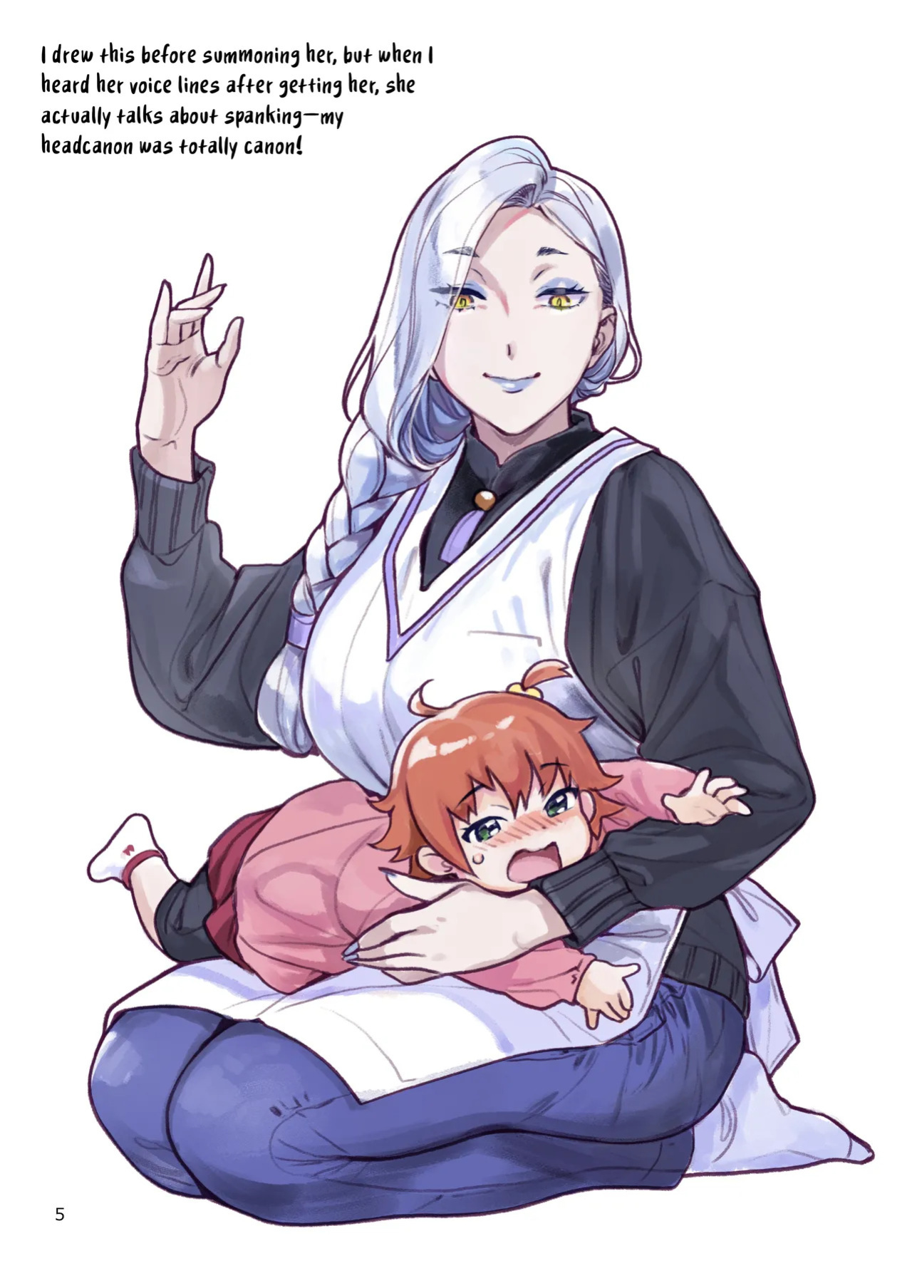 [Nekomataya (Nekomata Naomi)] Omi-san no Komoriuta | Omi-san's Lullaby (Fate/Grand Order) [Digital] [English] [Nocturnal Yuri R-18] [greenpenbluepen]