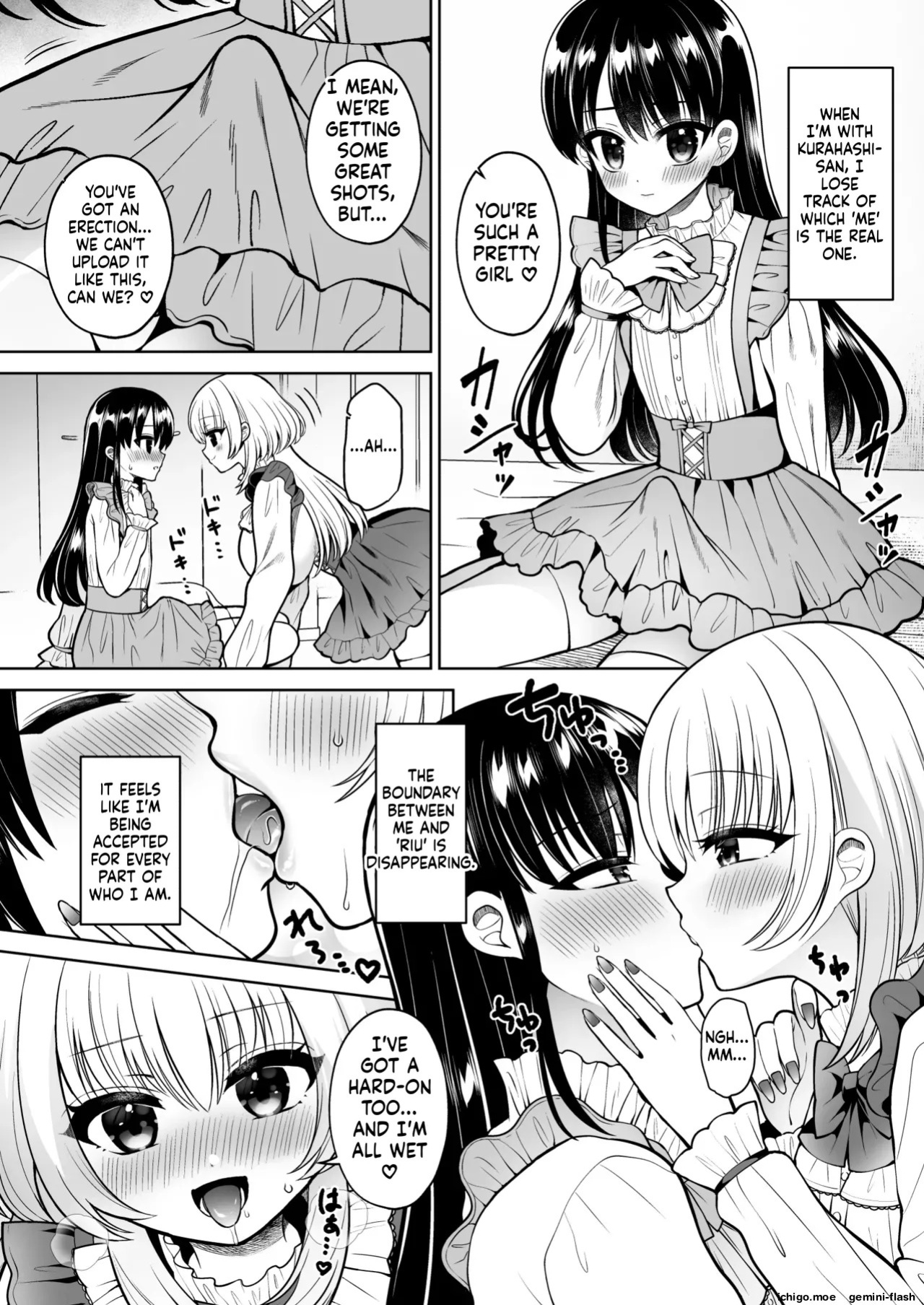"Oshiruko Vibes (Piri-Piri Scallion)" — The person I exposed turned out to be the class troublemaker—who was a *futanari*.