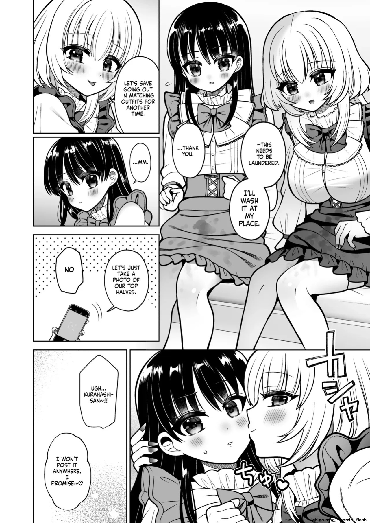 "Oshiruko Vibes (Piri-Piri Scallion)" — The person I exposed turned out to be the class troublemaker—who was a *futanari*.