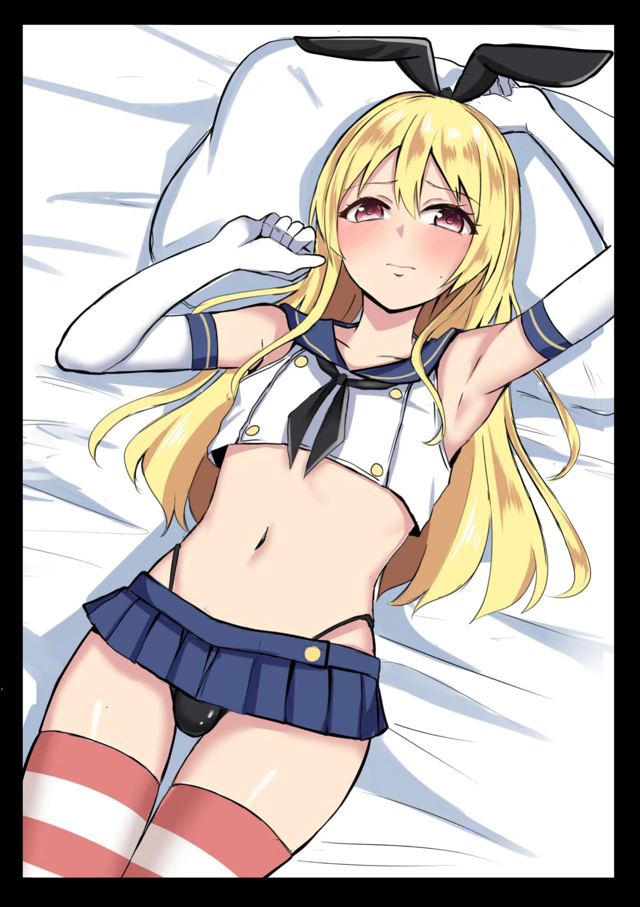[Ochaduke (Baret)] Shimakaze-kun ni Natte Mesu Ochi Shichau Hon (Kantai Collection -KanColle-) [English] [mysterymeat3] [Digital]