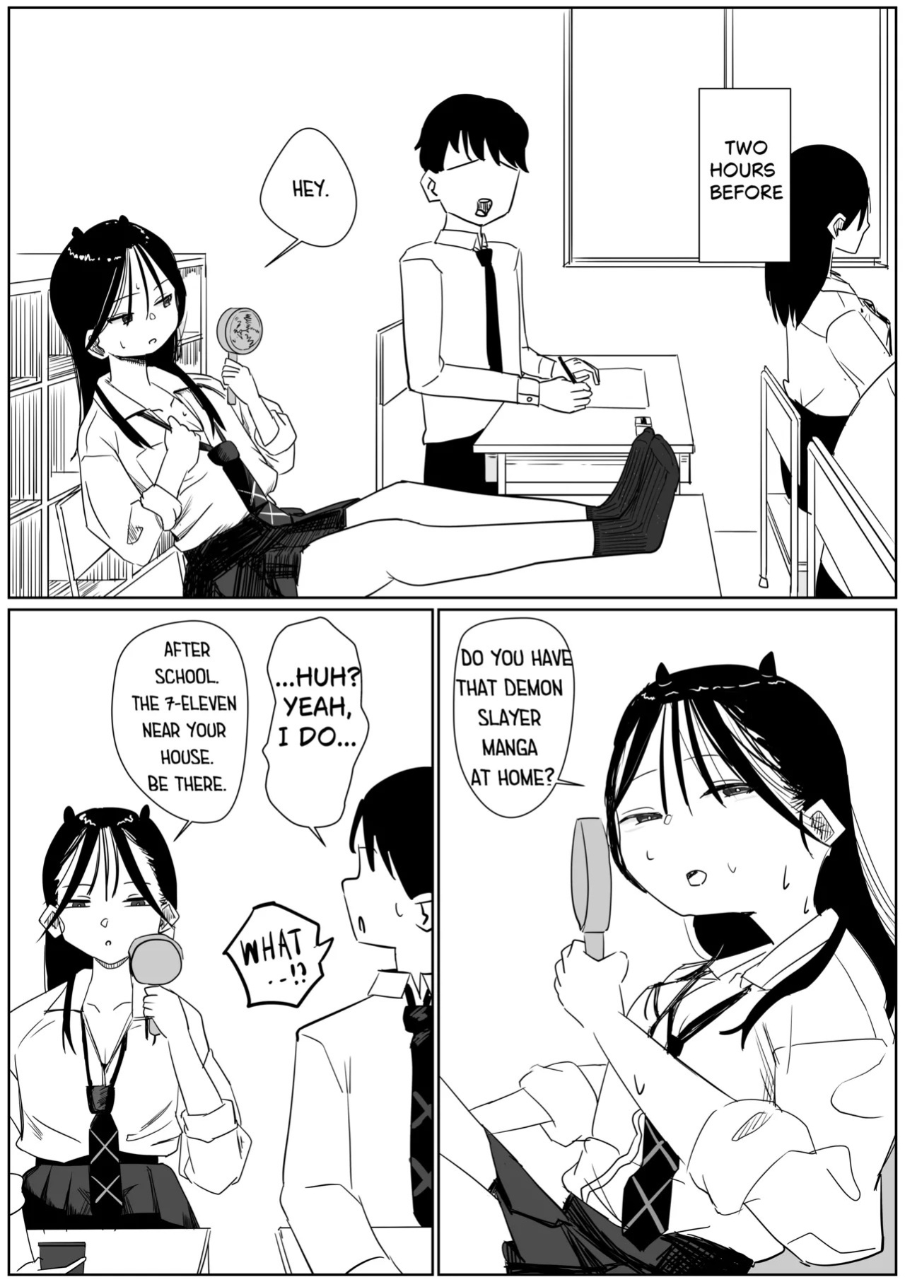 [Sockshop / ヤバい靴下屋さん] Defeated by My Classmate's Sweaty, Stinky Socks