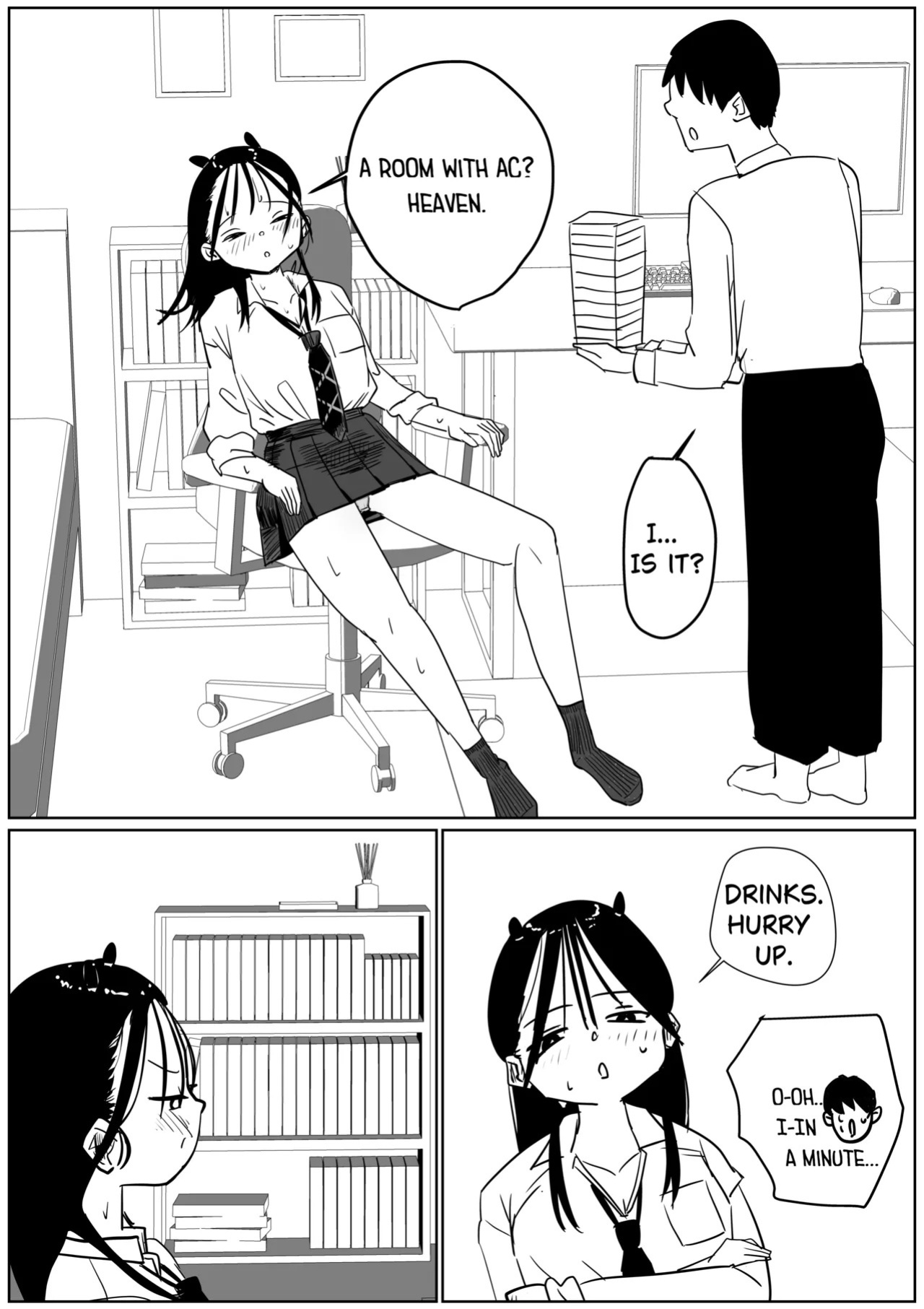[Sockshop / ヤバい靴下屋さん] Defeated by My Classmate's Sweaty, Stinky Socks