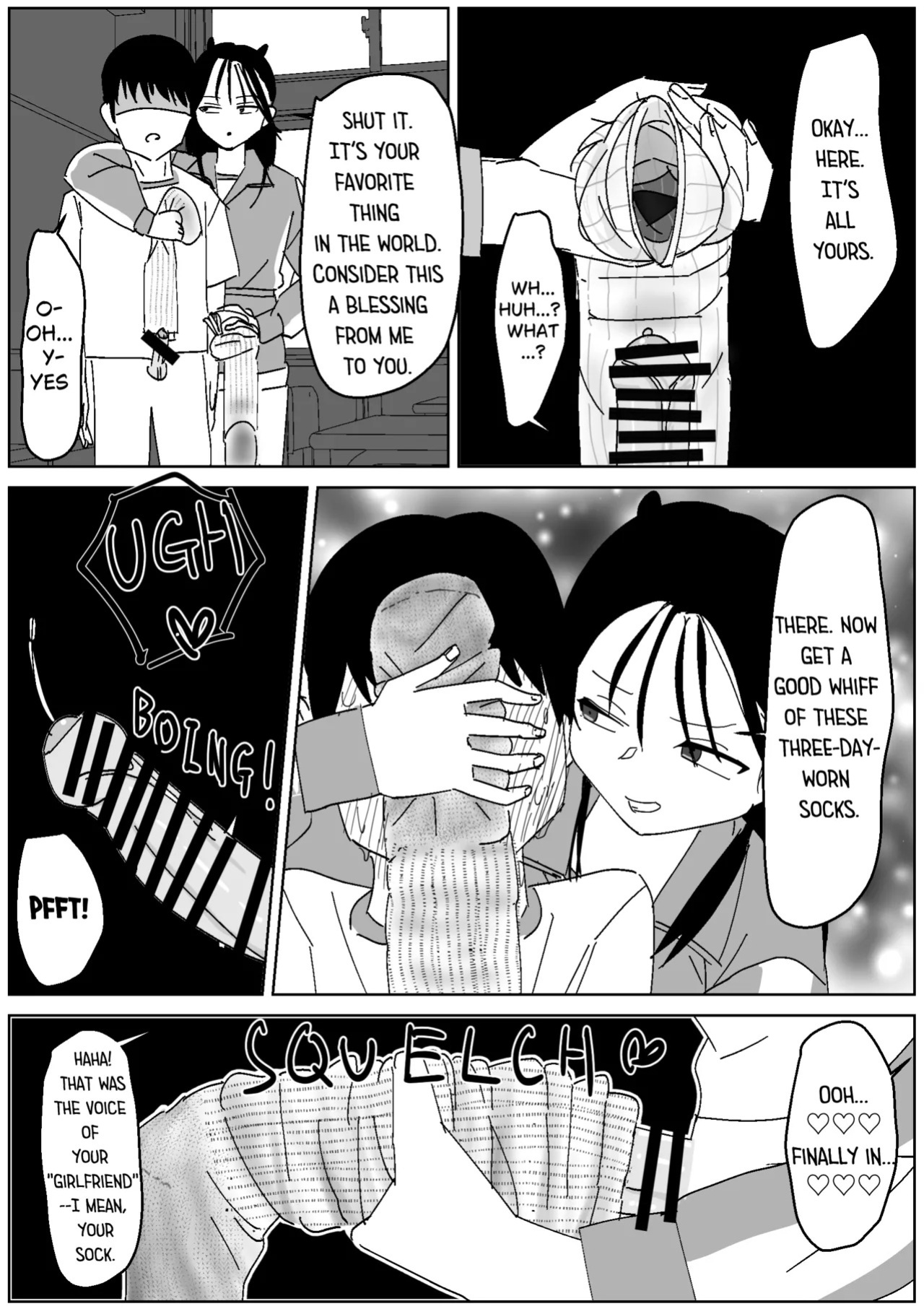 [Sockshop / ヤバい靴下屋さん] 3-Day Dirty Loose Sock Domination