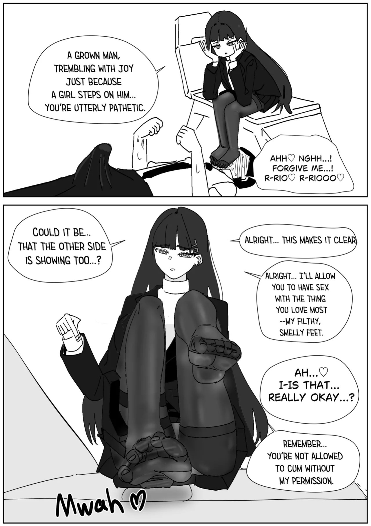 [Sockshop / ヤバい靴下屋さん] Rio’s Three-day-worn, Stinking Pantyhose