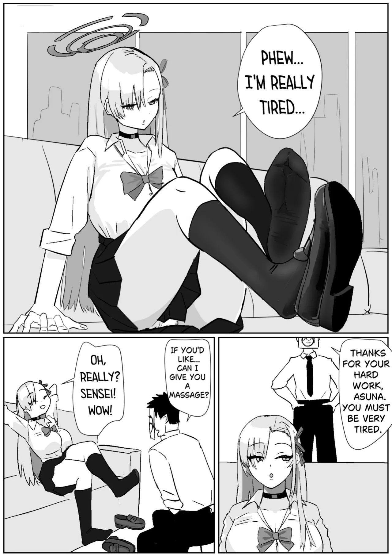[Sockshop / ヤバい靴下屋さん] Asuna's Special Treat Socks