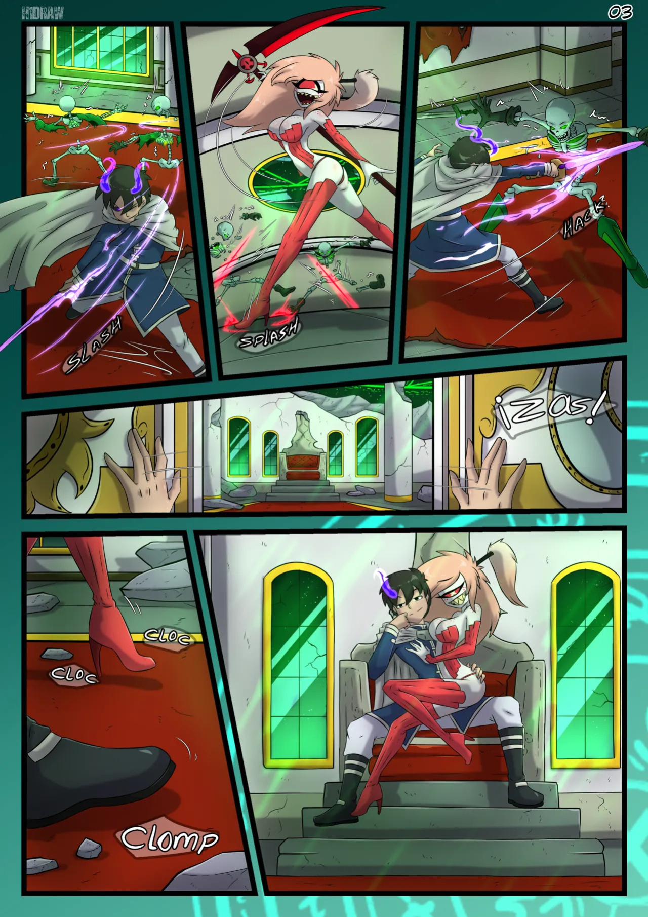 [H1DRAW] Hell Fantasy (Hazbin Hotel) (Ongoing)