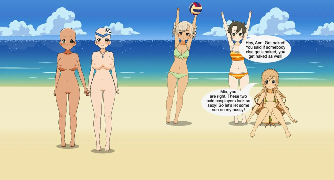 Christmas Girl - Beach Fun