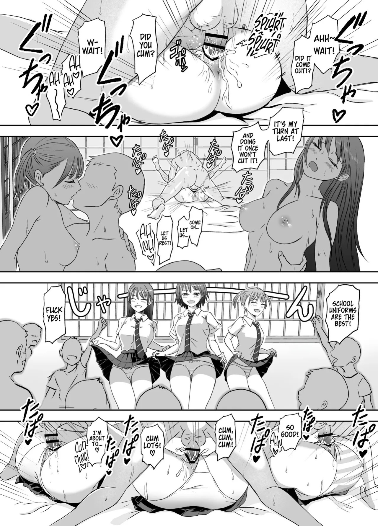 [Meganeko] Shuugakuryokou Mae ni Joshikousei ni Natta Hanashi | How We Became Girls Before Our School Trip Ch. 1 [English] [GTF]