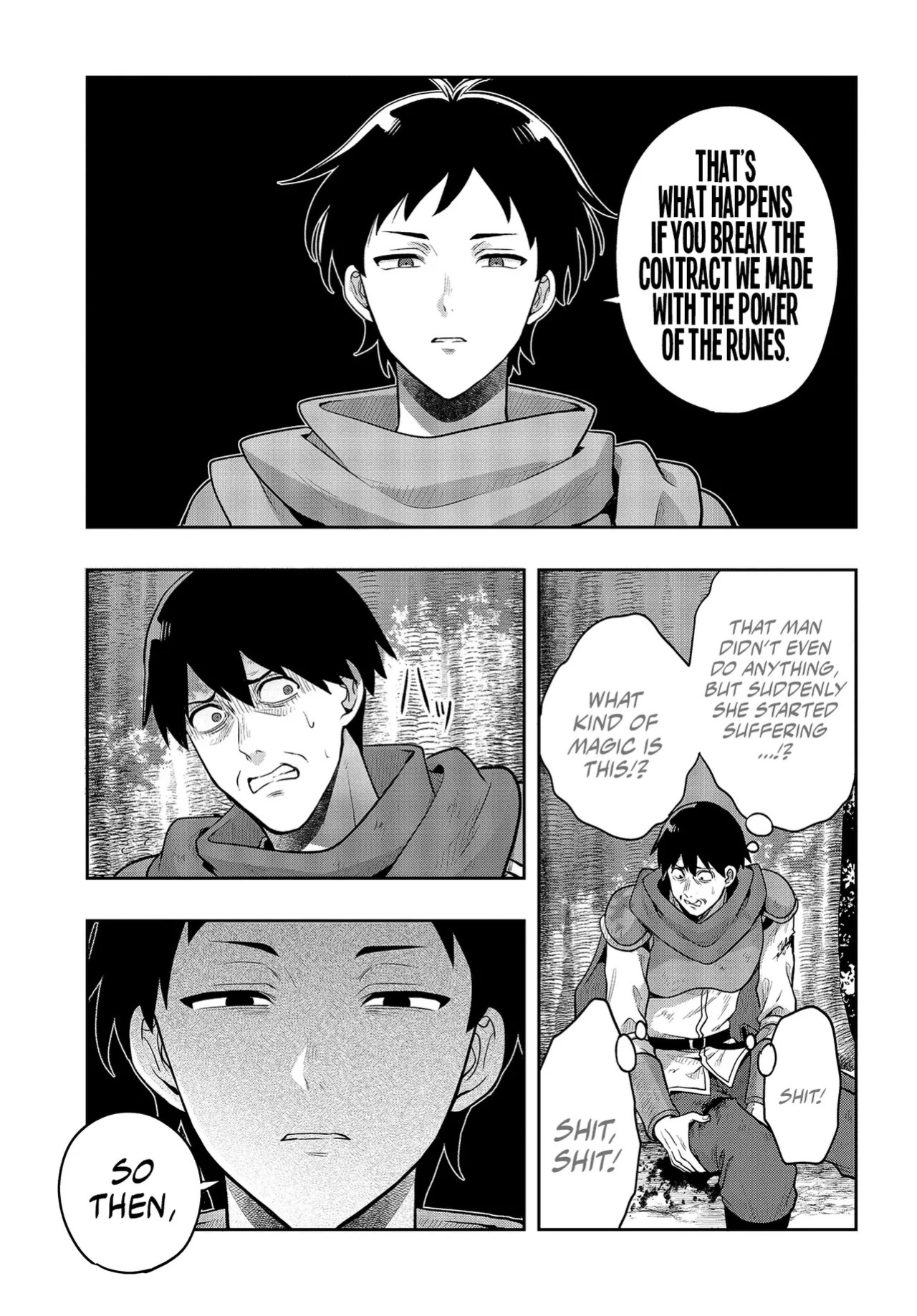 [Ougon no Kuroyagi, Hara Tsumoi] Haburare Zukai no Isekai Boukenta | The Adventure of a Rune Master Ch. 6 [English]