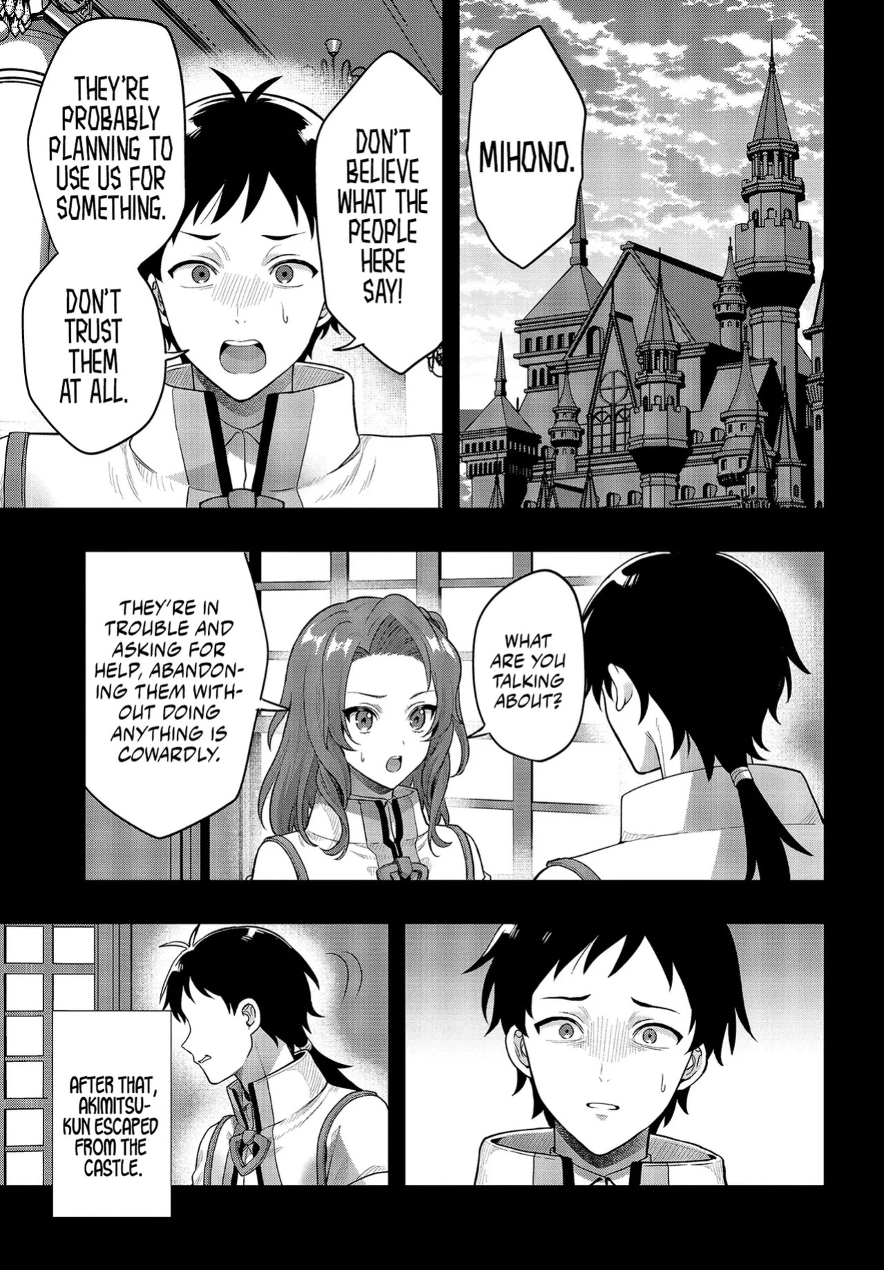 [Ougon no Kuroyagi, Hara Tsumoi] Haburare Zukai no Isekai Boukenta | The Adventure of a Rune Master Ch. 6 [English]