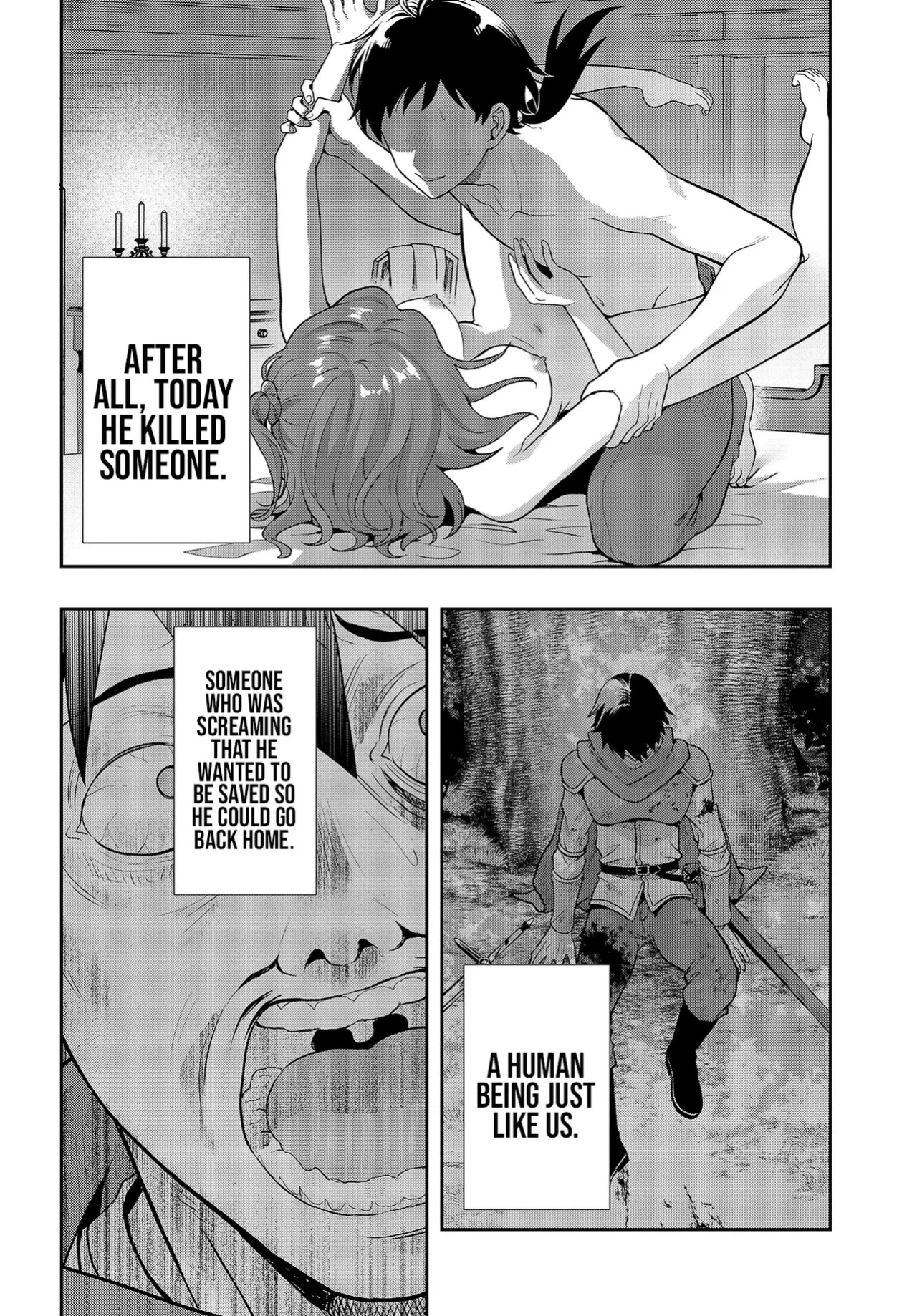 [Ougon no Kuroyagi, Hara Tsumoi] Haburare Zukai no Isekai Boukenta | The Adventure of a Rune Master Ch. 6 [English]
