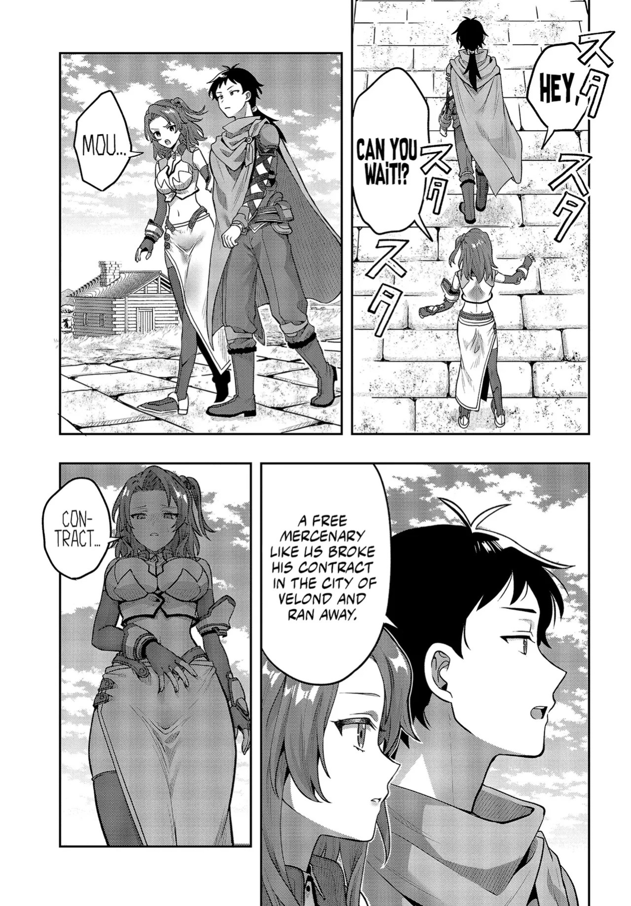 [Ougon no Kuroyagi, Hara Tsumoi] Haburare Zukai no Isekai Boukenta | The Adventure of a Rune Master Ch. 5 [English]
