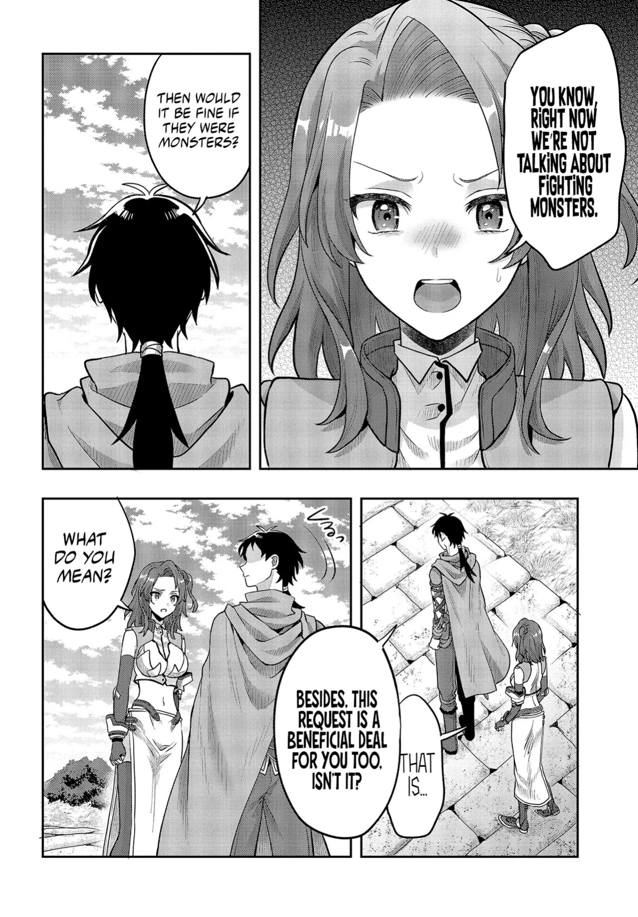 [Ougon no Kuroyagi, Hara Tsumoi] Haburare Zukai no Isekai Boukenta | The Adventure of a Rune Master Ch. 5 [English]