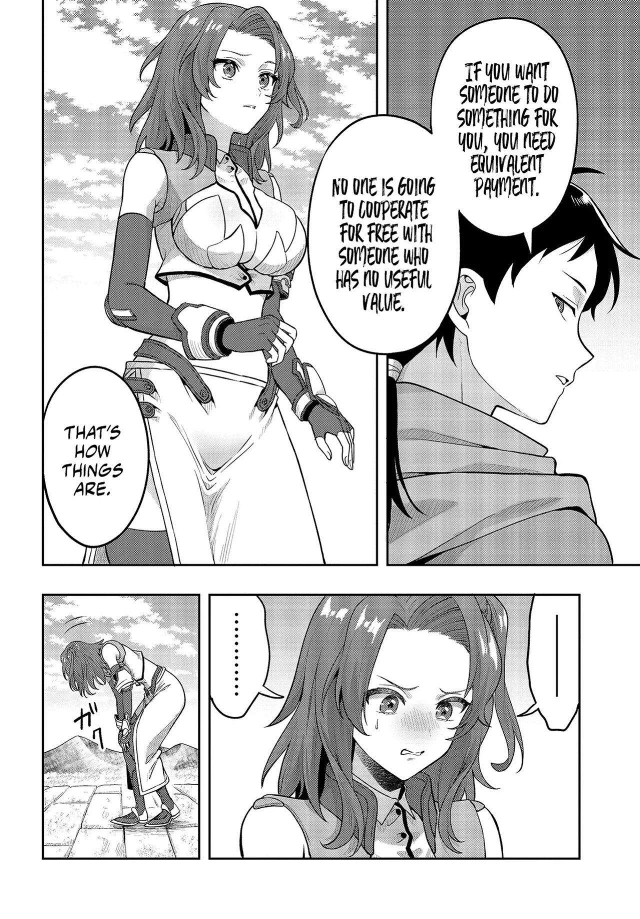 [Ougon no Kuroyagi, Hara Tsumoi] Haburare Zukai no Isekai Boukenta | The Adventure of a Rune Master Ch. 5 [English]