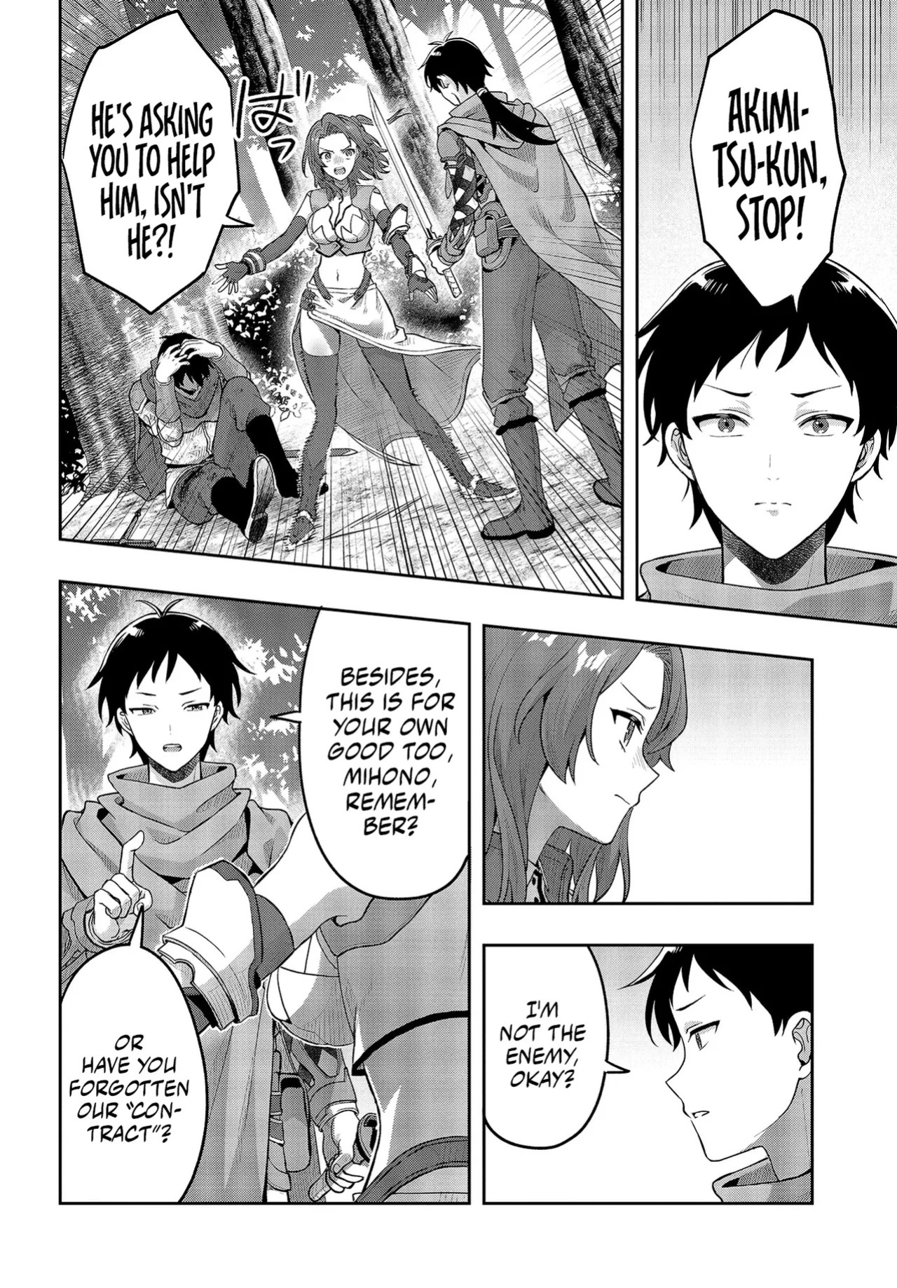 [Ougon no Kuroyagi, Hara Tsumoi] Haburare Zukai no Isekai Boukenta | The Adventure of a Rune Master Ch. 5 [English]