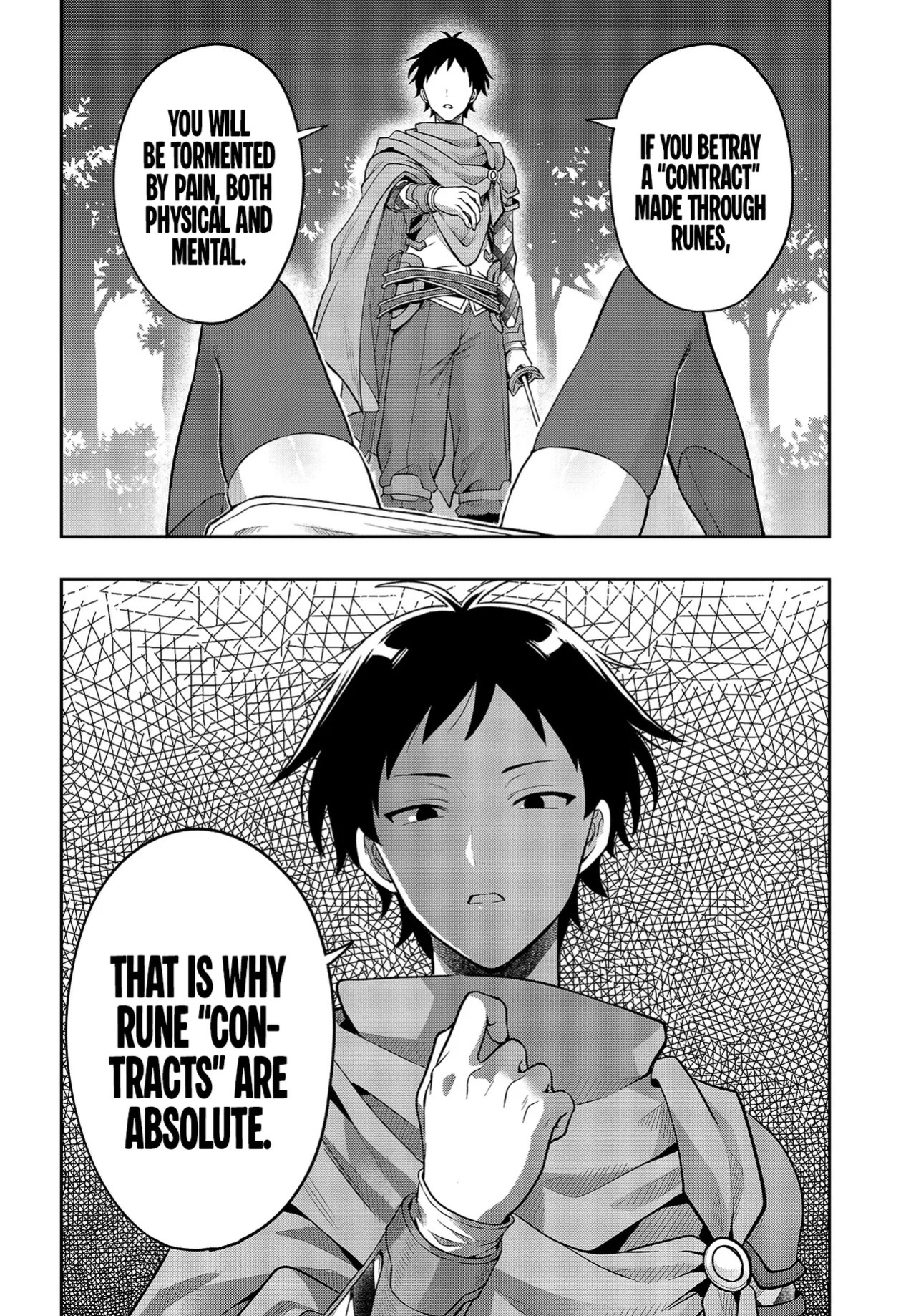 [Ougon no Kuroyagi, Hara Tsumoi] Haburare Zukai no Isekai Boukenta | The Adventure of a Rune Master Ch. 5 [English]