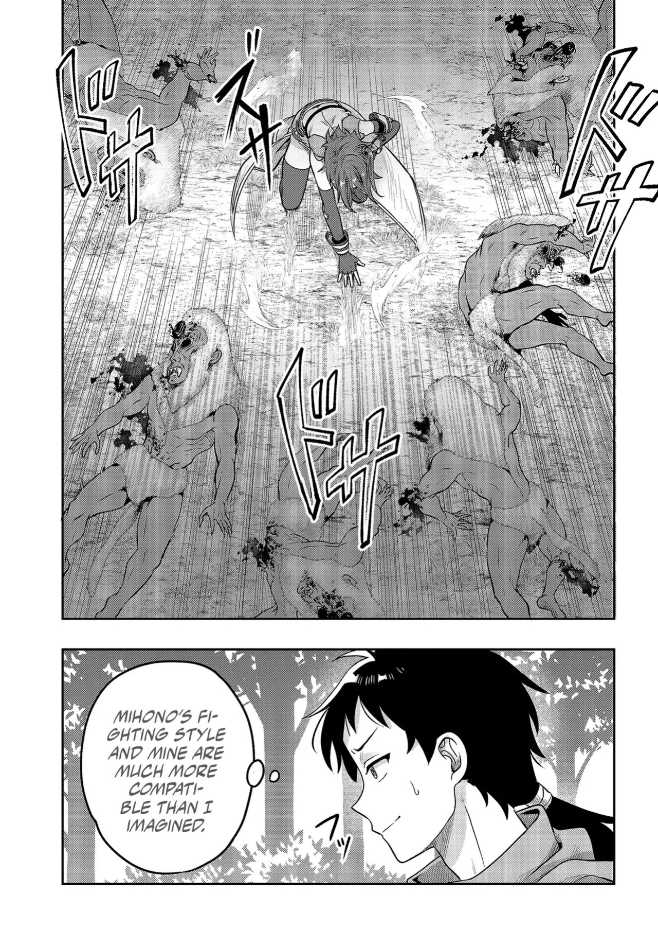 [Ougon no Kuroyagi, Hara Tsumoi] Haburare Zukai no Isekai Boukenta | The Adventure of a Rune Master Ch. 4 [English]