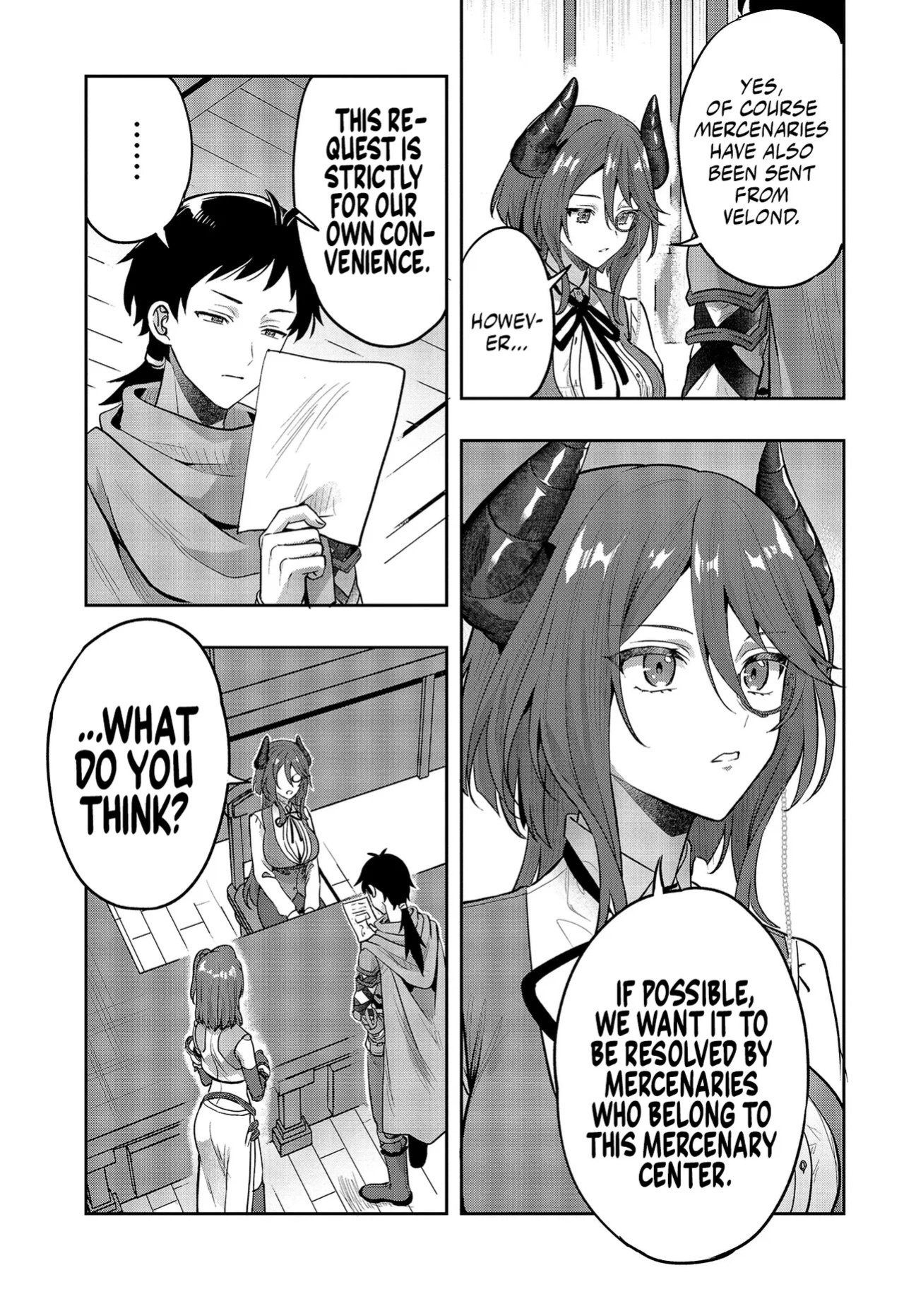 [Ougon no Kuroyagi, Hara Tsumoi] Haburare Zukai no Isekai Boukenta | The Adventure of a Rune Master Ch. 4 [English]