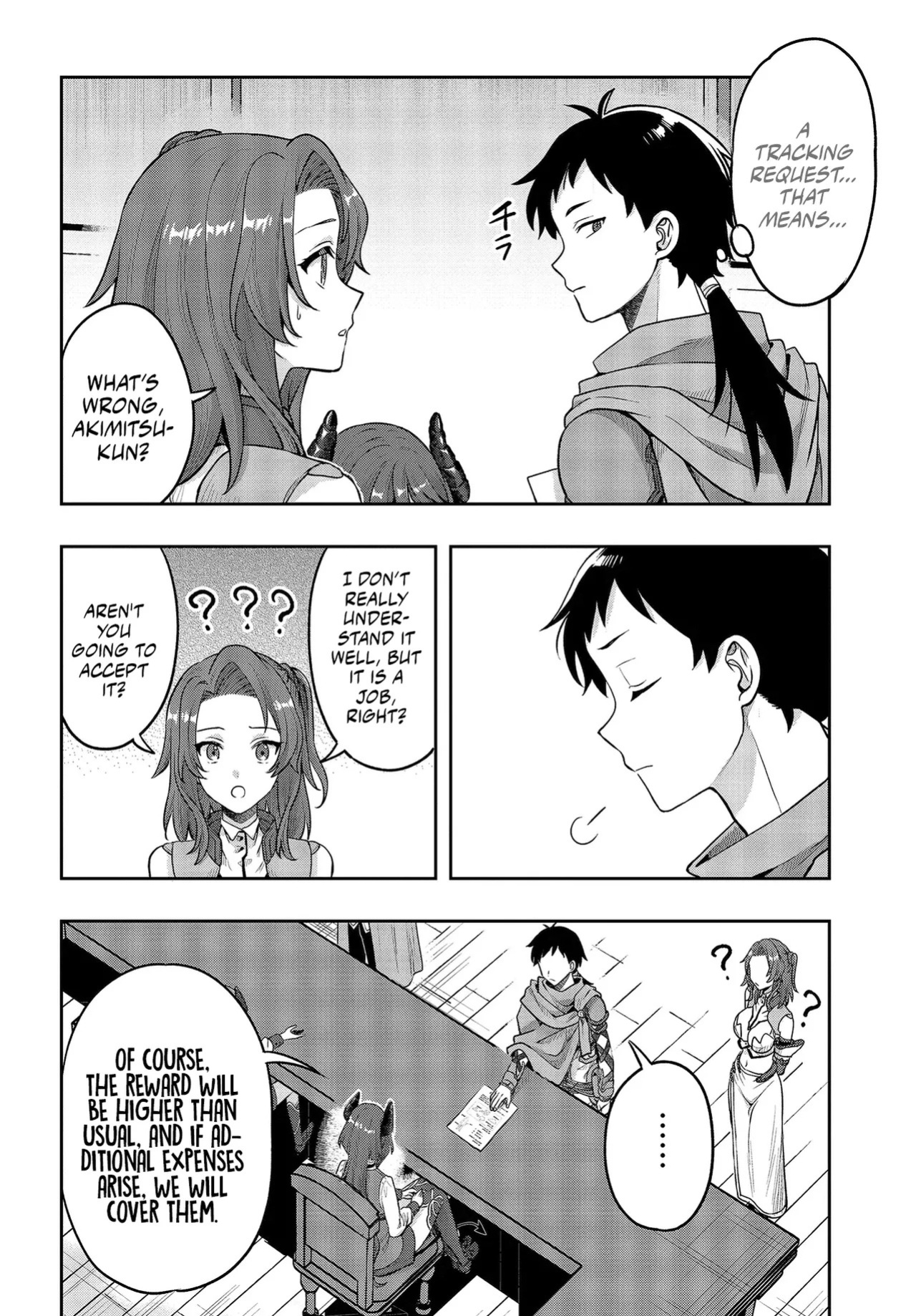 [Ougon no Kuroyagi, Hara Tsumoi] Haburare Zukai no Isekai Boukenta | The Adventure of a Rune Master Ch. 4 [English]
