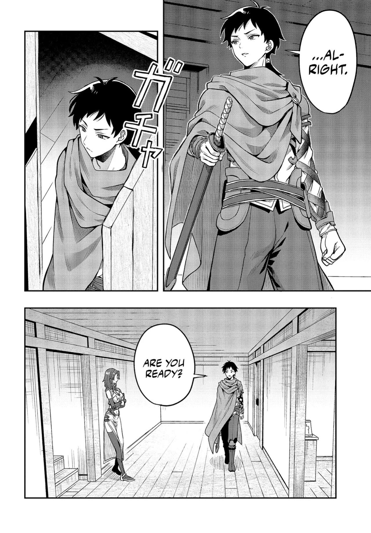 [Ougon no Kuroyagi, Hara Tsumoi] Haburare Zukai no Isekai Boukenta | The Adventure of a Rune Master Ch. 4 [English]