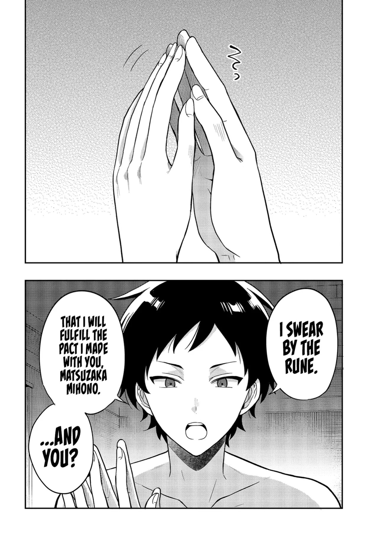 [Ougon no Kuroyagi, Hara Tsumoi] Haburare Zukai no Isekai Boukenta | The Adventure of a Rune Master Ch.2 [English]