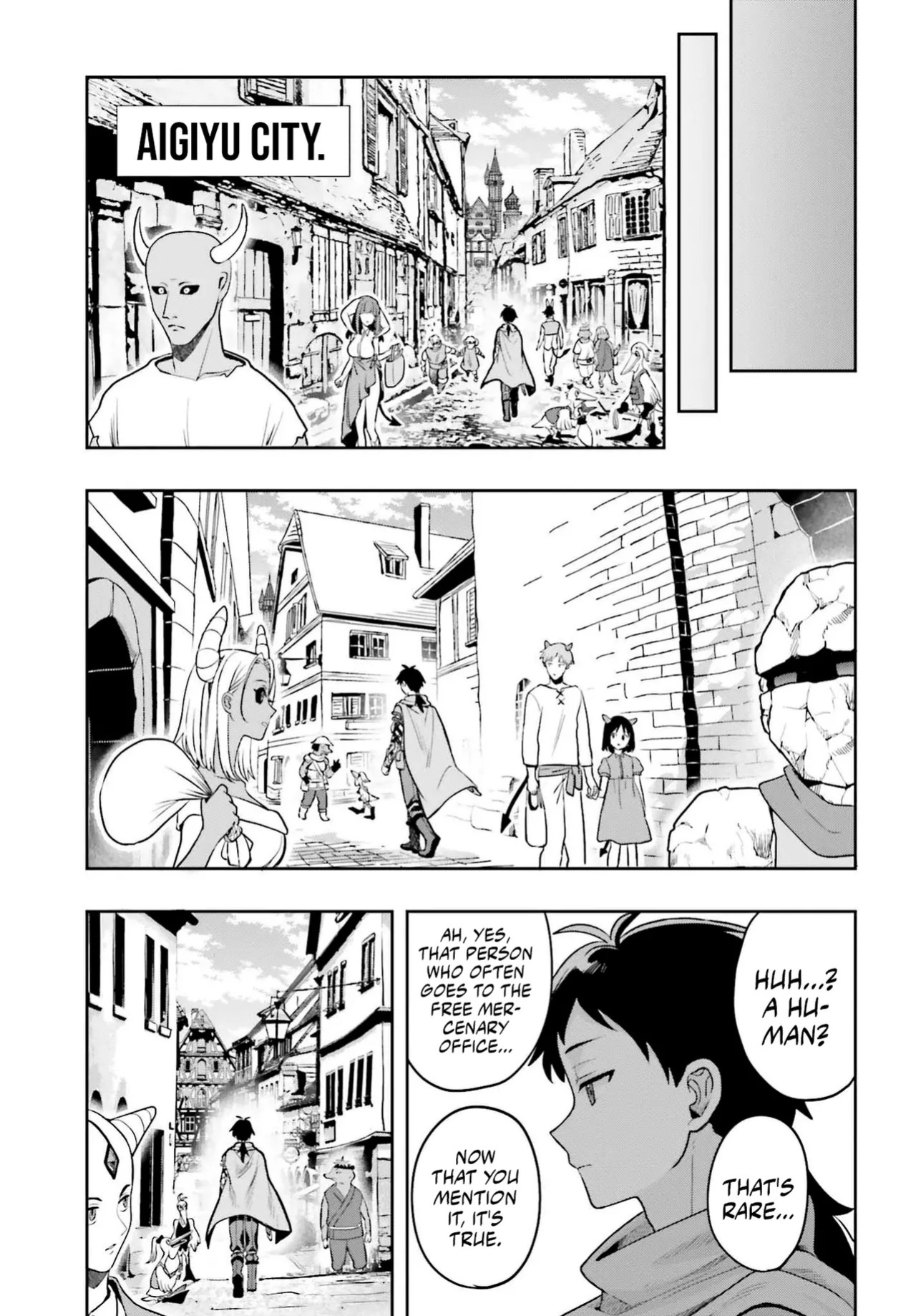 [Ougon no Kuroyagi, Hara Tsumoi] Haburare Zukai no Isekai Boukenta | The Adventure of a Rune Master Ch. 1 [English]