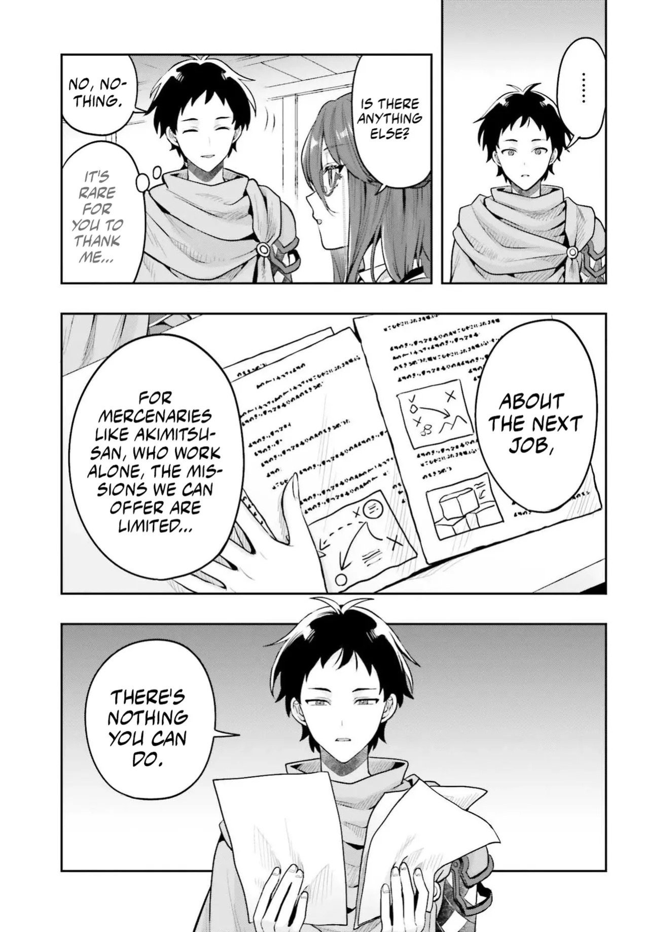 [Ougon no Kuroyagi, Hara Tsumoi] Haburare Zukai no Isekai Boukenta | The Adventure of a Rune Master Ch. 1 [English]