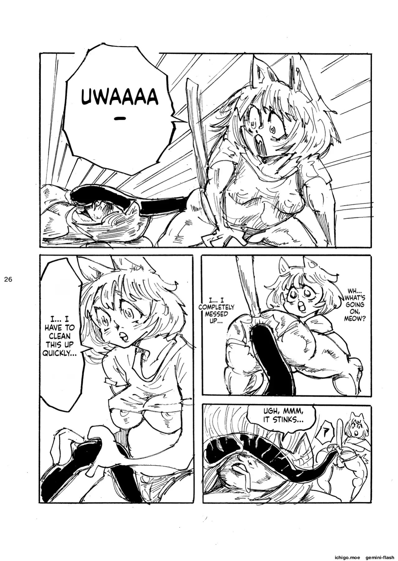 (Shikemoku 1-ponme) [Shimimaru Seisakusho (Various)] Yuubinuke ni Nezumi dano Mushi dano Shigai Ireru no Yamerottsutten daro!! (Yanineko) [English]