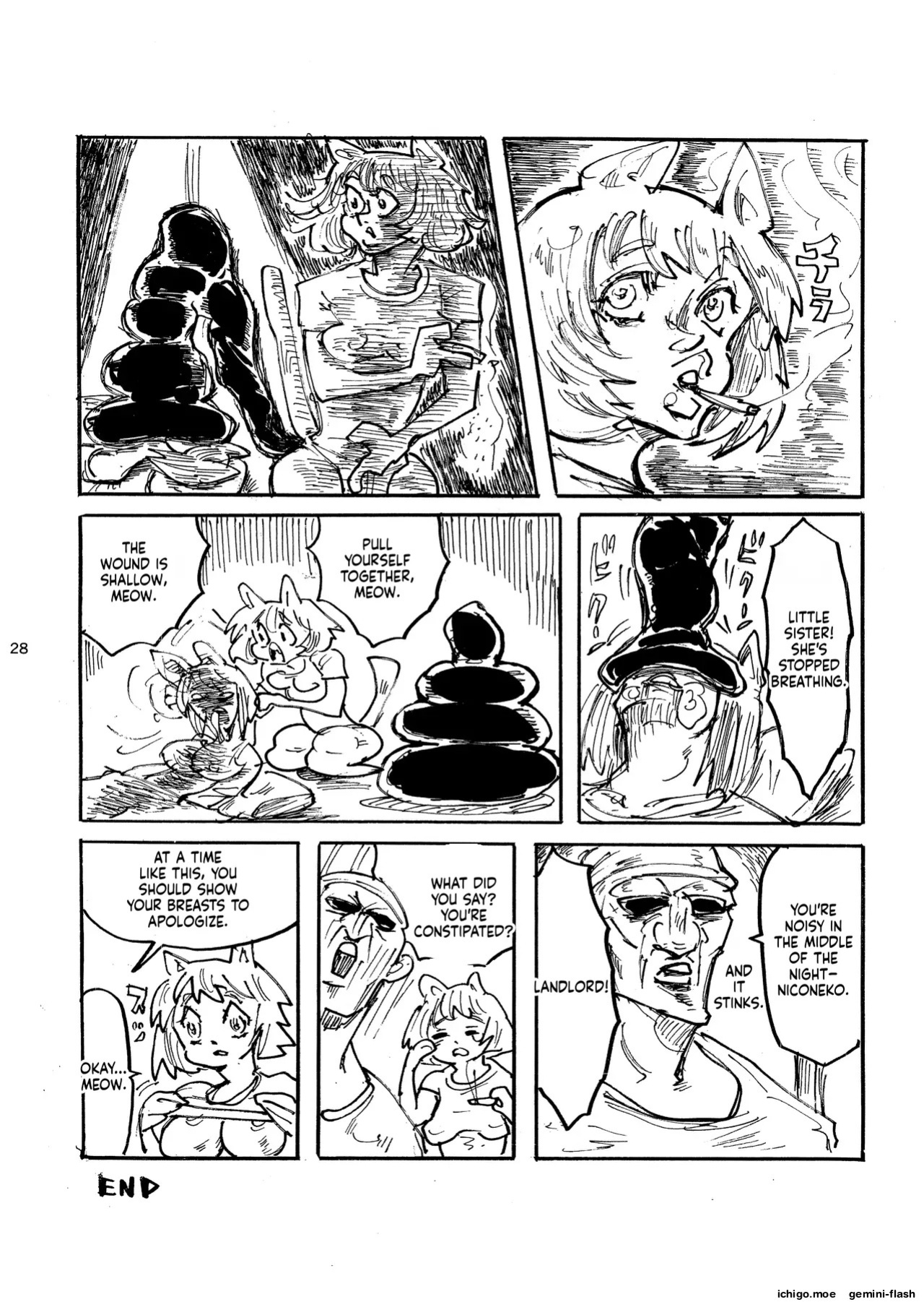 (Shikemoku 1-ponme) [Shimimaru Seisakusho (Various)] Yuubinuke ni Nezumi dano Mushi dano Shigai Ireru no Yamerottsutten daro!! (Yanineko) [English]
