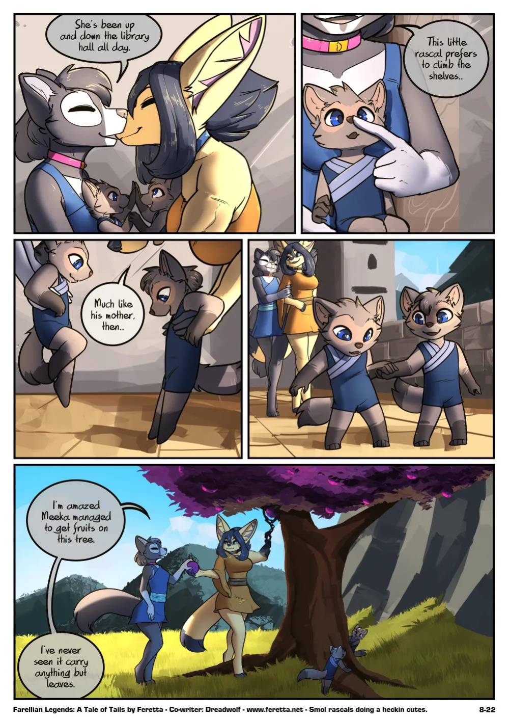 [Feretta] A Tale of Tails: Chapter 8 - Power Play (ongoing) (on break untill around mid september)