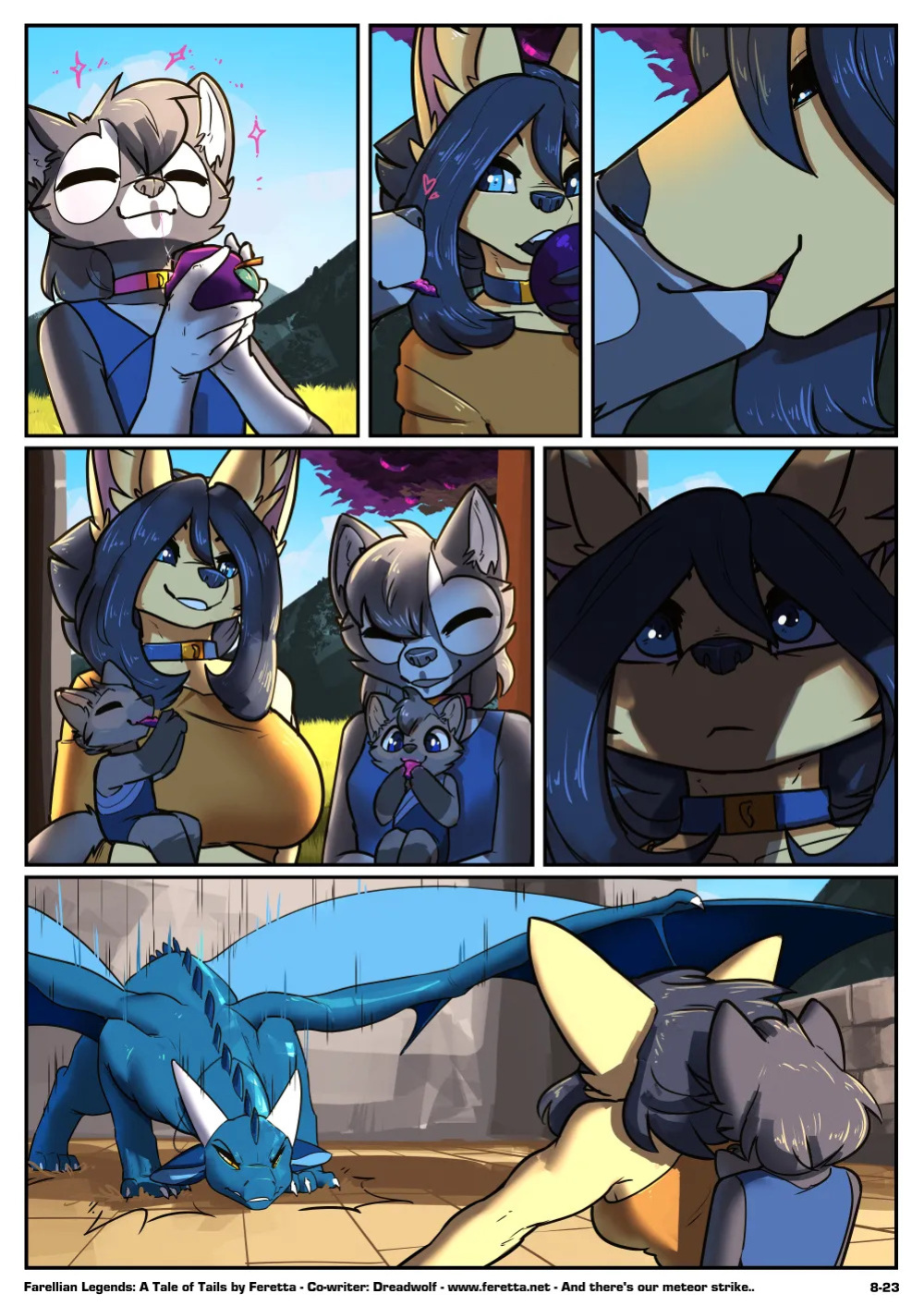 [Feretta] A Tale of Tails: Chapter 8 - Power Play (ongoing) (on break untill around mid september)
