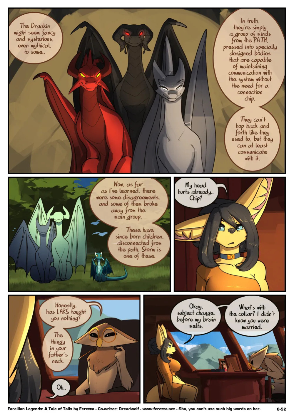 [Feretta] A Tale of Tails: Chapter 8 - Power Play (ongoing) (on break untill around mid september)