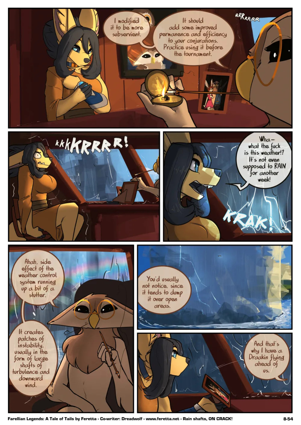 [Feretta] A Tale of Tails: Chapter 8 - Power Play (ongoing) (on break untill around mid september)