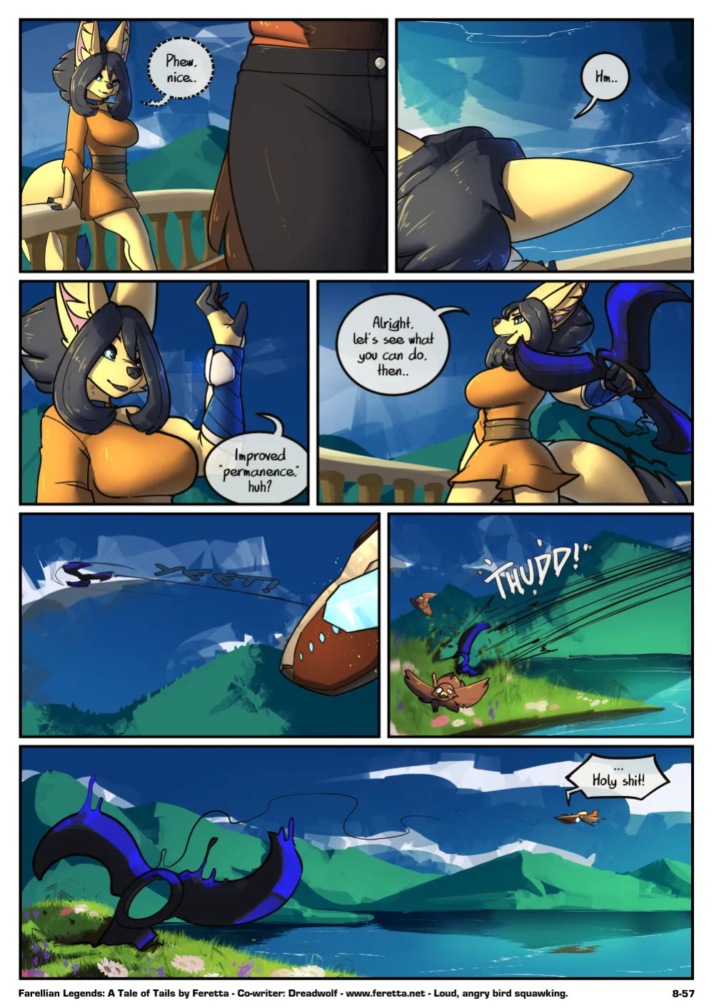 [Feretta] A Tale of Tails: Chapter 8 - Power Play (ongoing) (on break untill around mid september)