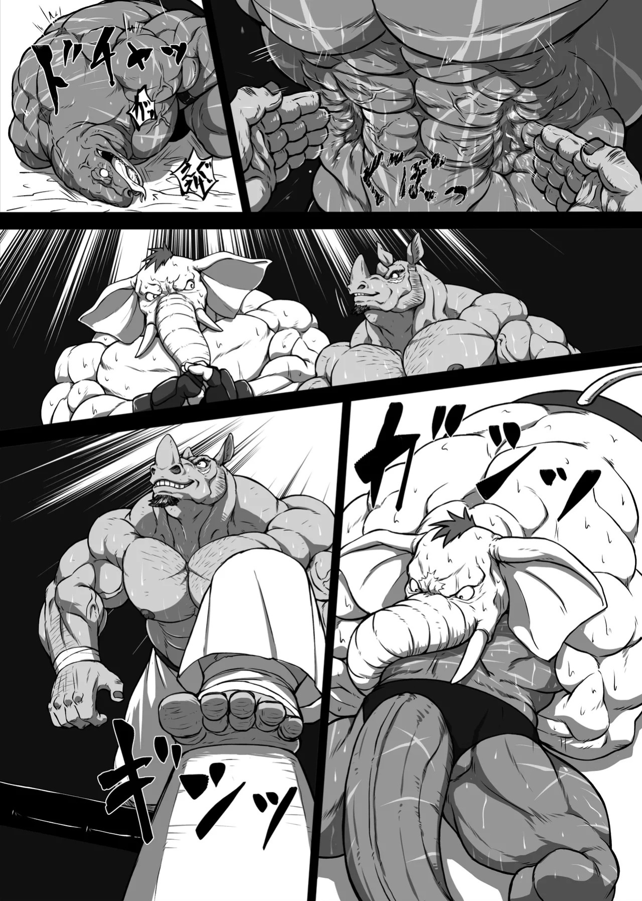 [肉良獣八]Loser Rule－Round1&2 [English]