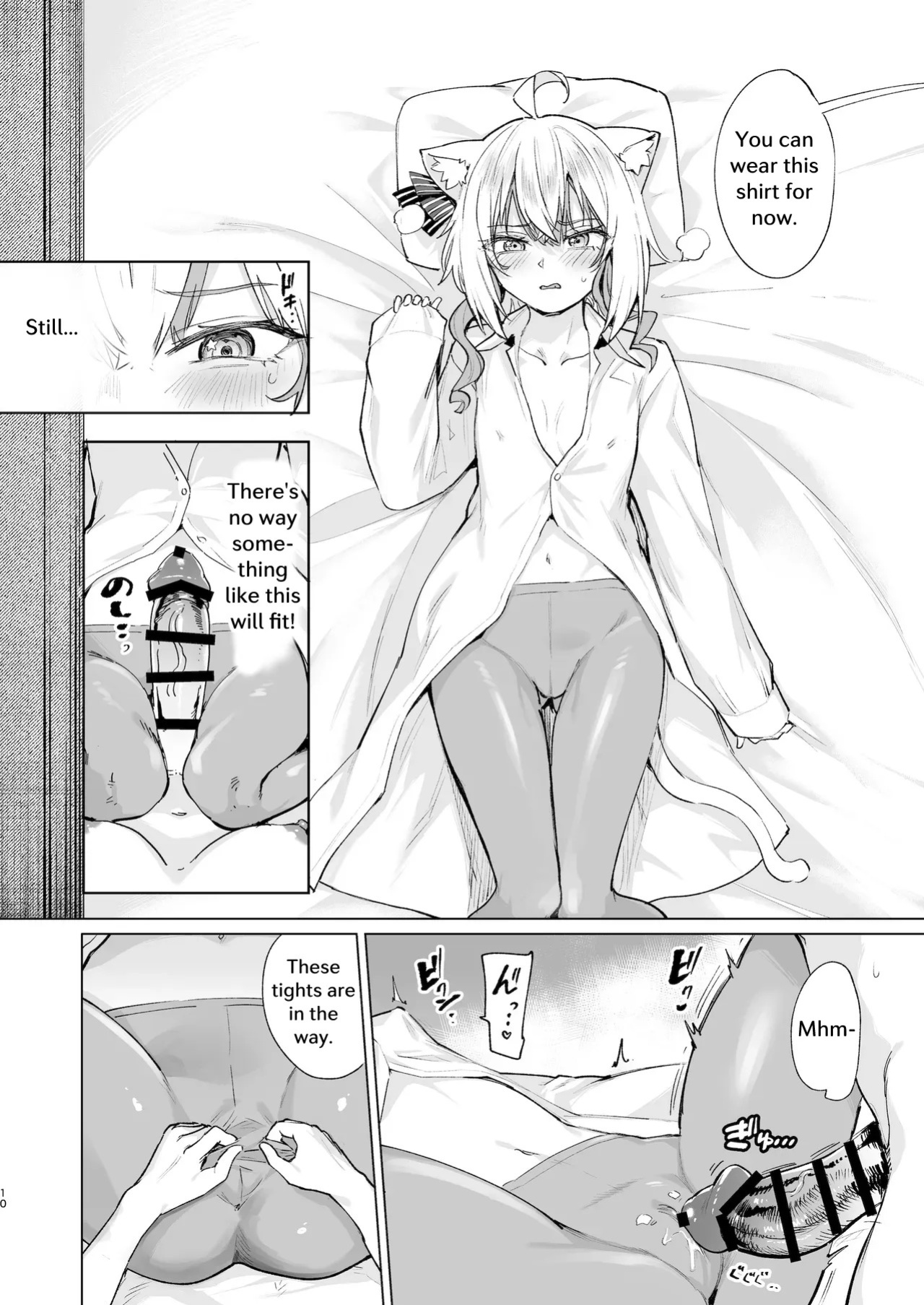 [Yakitate Jamaica A (Aomushi)] Sennyuu Repo Hatsujou Neko Ouchi Date (Hololive) [English] [Digital]
