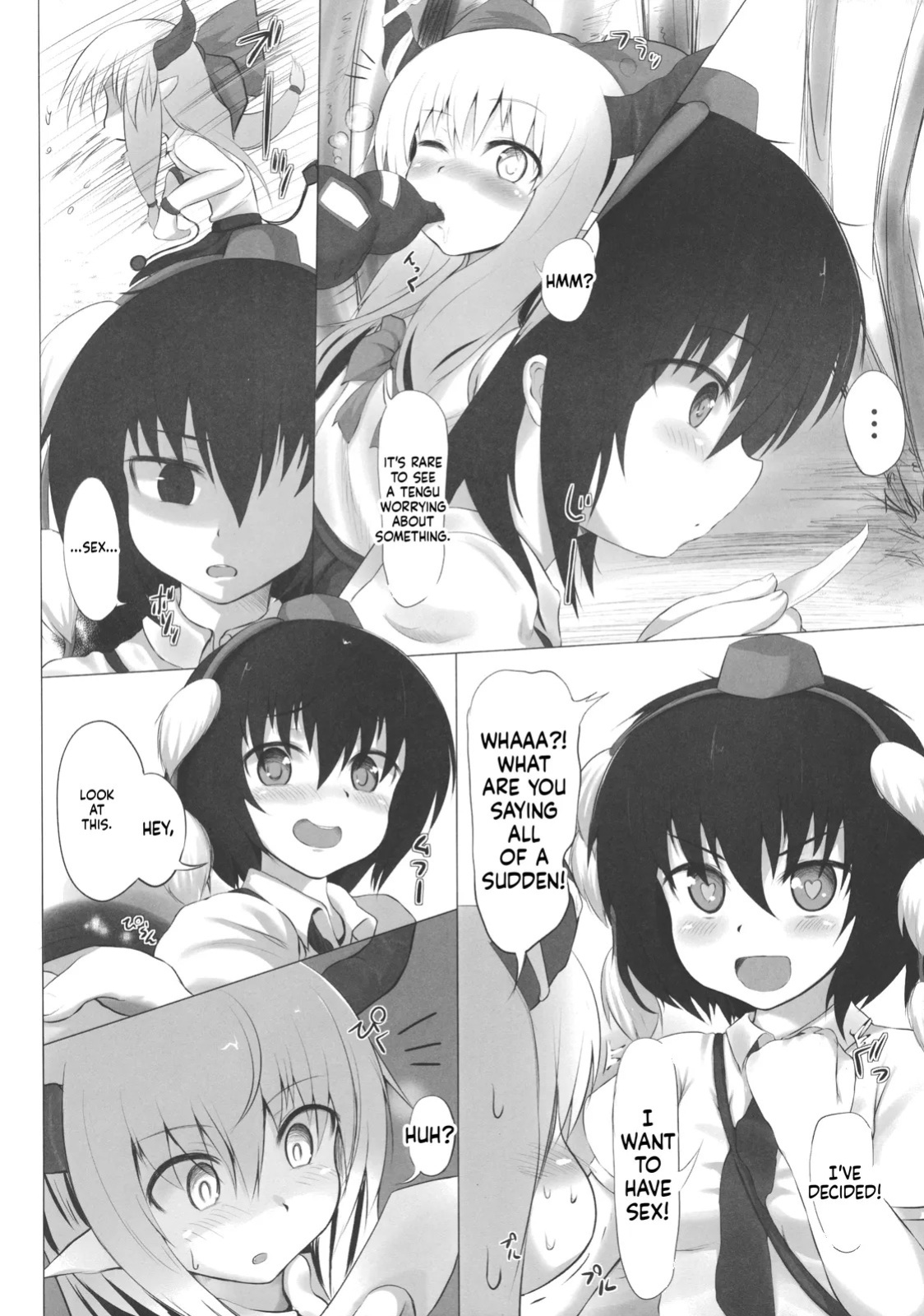 (SC57) [HAMMER_HEAD (Makabe Gorou)] Shameimaru Maruhi Tanbouroku (Touhou Project) [English] [ScanMTL]
