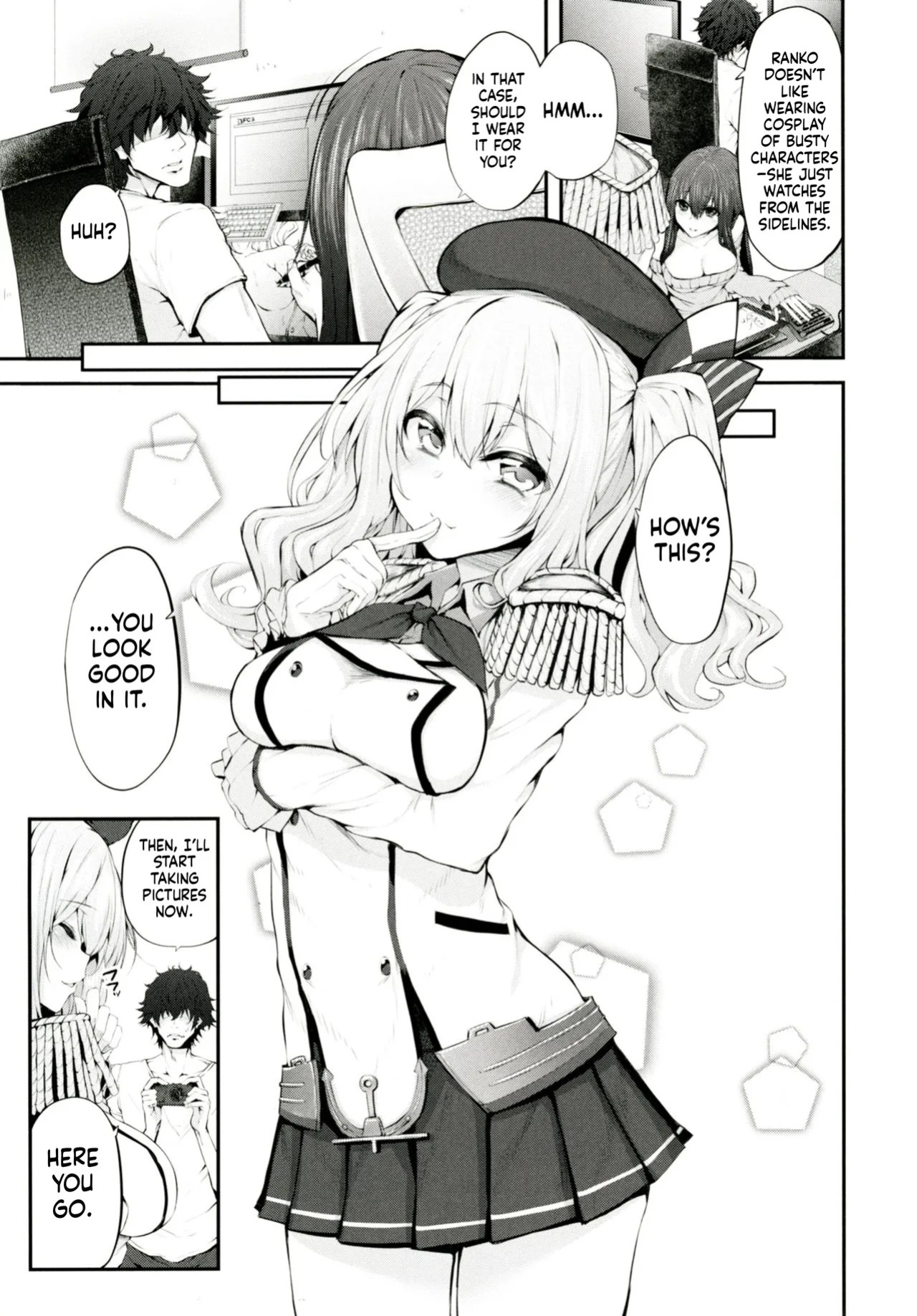 (C91) [Marked-two (Suga Hideo)] COSBITCH! Marked-girls Origin Vol. 1 (Kantai Collection -KanColle-) [English] [ScanMTL]