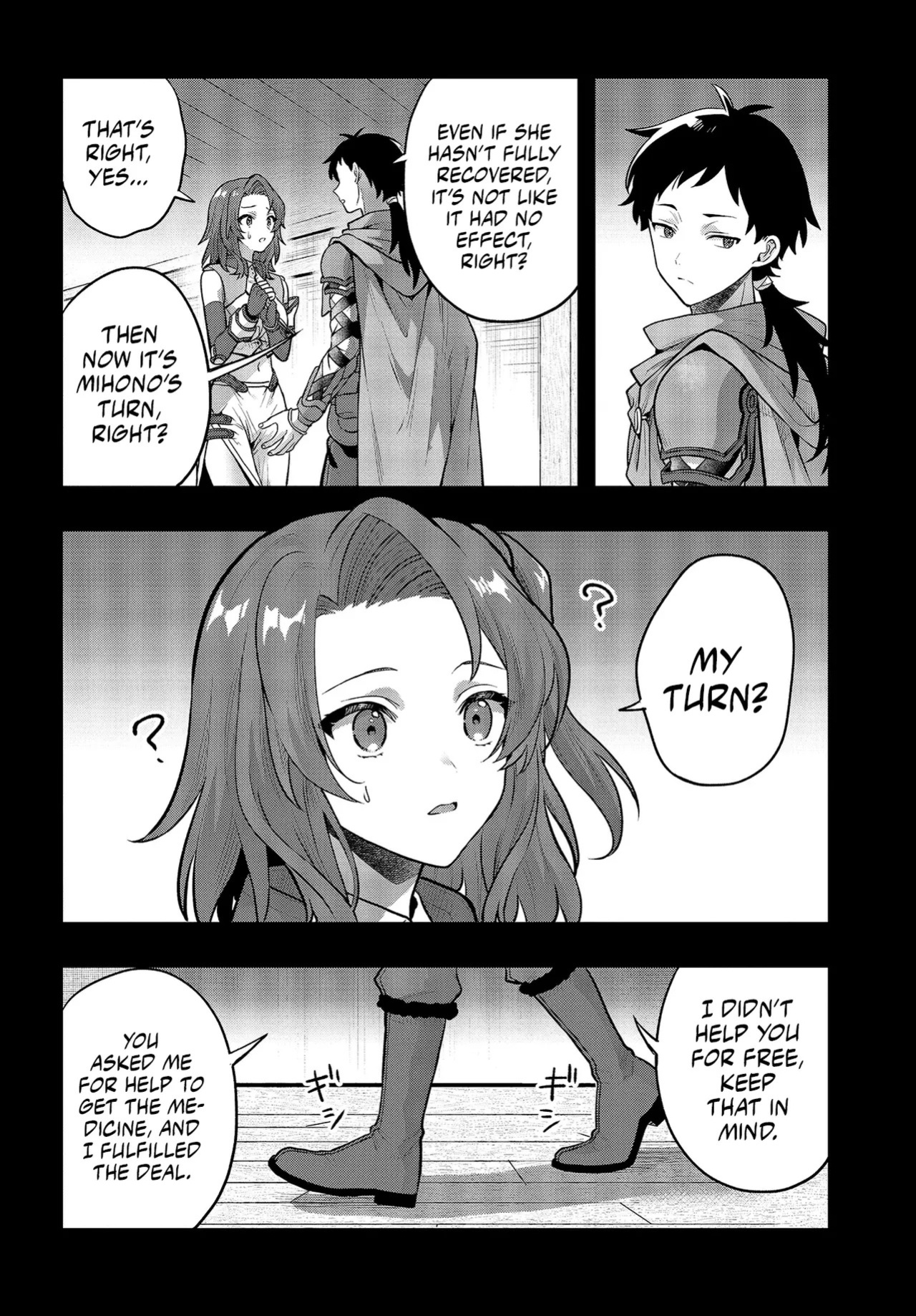[Ougon no Kuroyagi, Hara Tsumoi] Haburare Zukai no Isekai Boukenta | The Adventure of a Rune Master Ch. 3 [English]