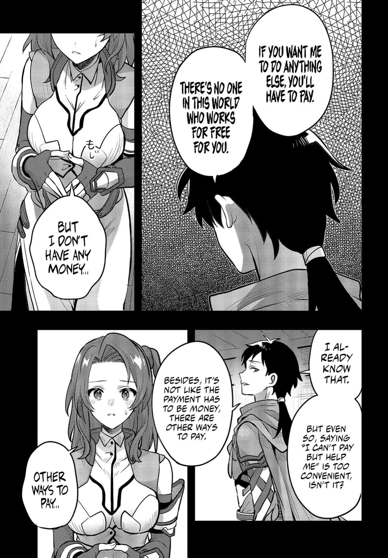 [Ougon no Kuroyagi, Hara Tsumoi] Haburare Zukai no Isekai Boukenta | The Adventure of a Rune Master Ch. 3 [English]