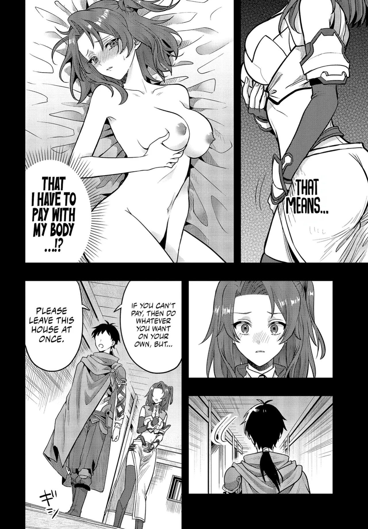 [Ougon no Kuroyagi, Hara Tsumoi] Haburare Zukai no Isekai Boukenta | The Adventure of a Rune Master Ch. 3 [English]